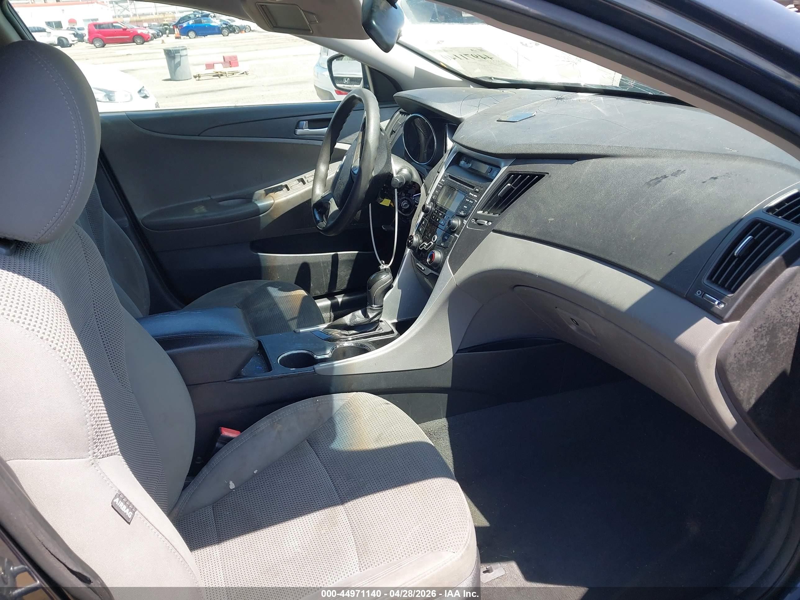 2013 Hyundai Sonata Gls Black vin: 5NPEB4AC7DH613726