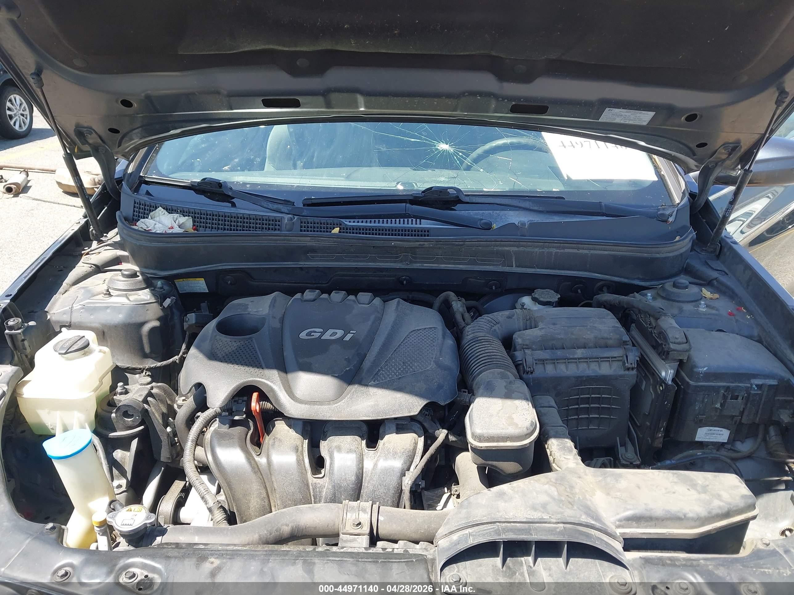 2013 Hyundai Sonata Gls Black vin: 5NPEB4AC7DH613726
