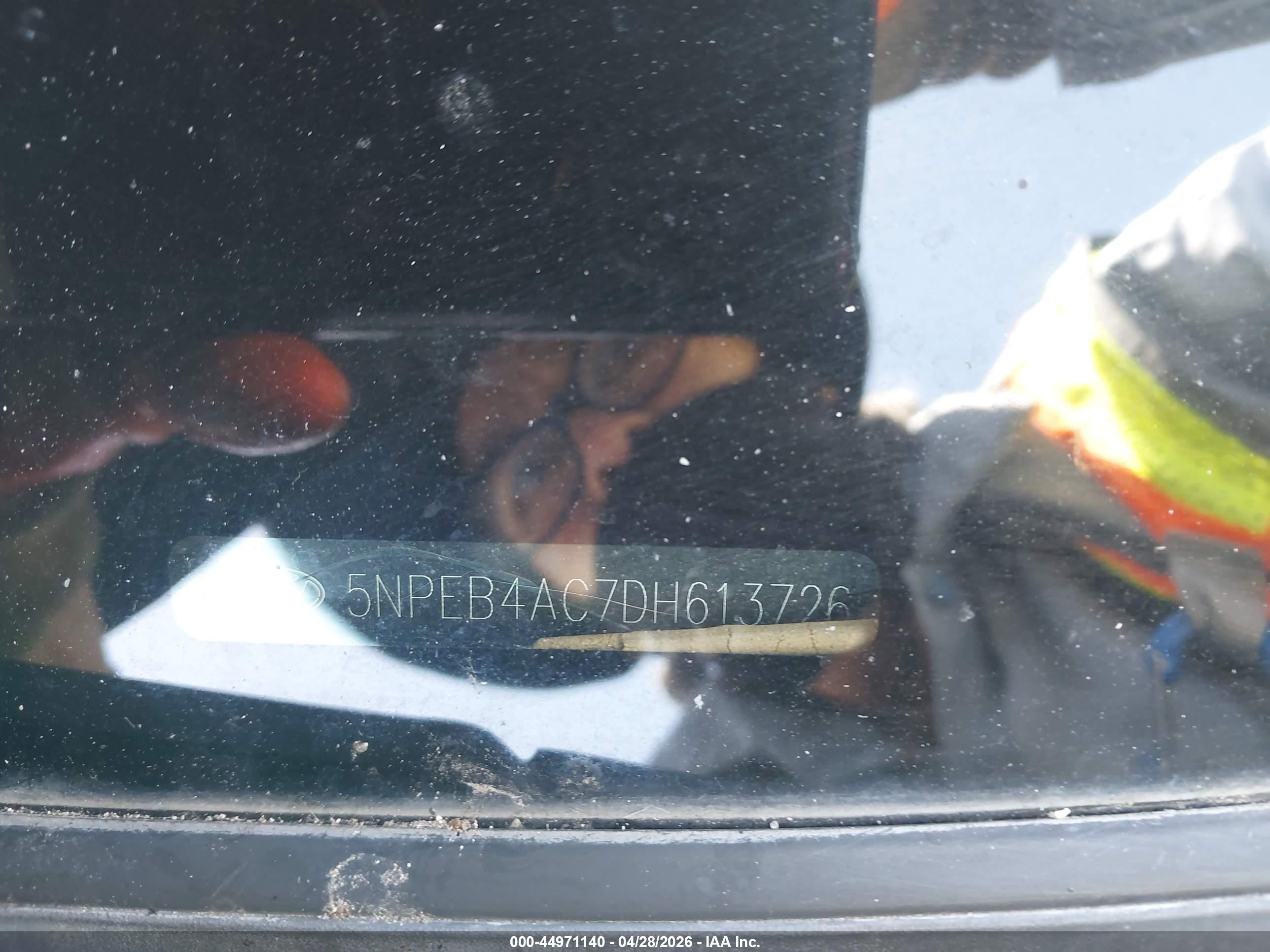 2013 Hyundai Sonata Gls Black vin: 5NPEB4AC7DH613726