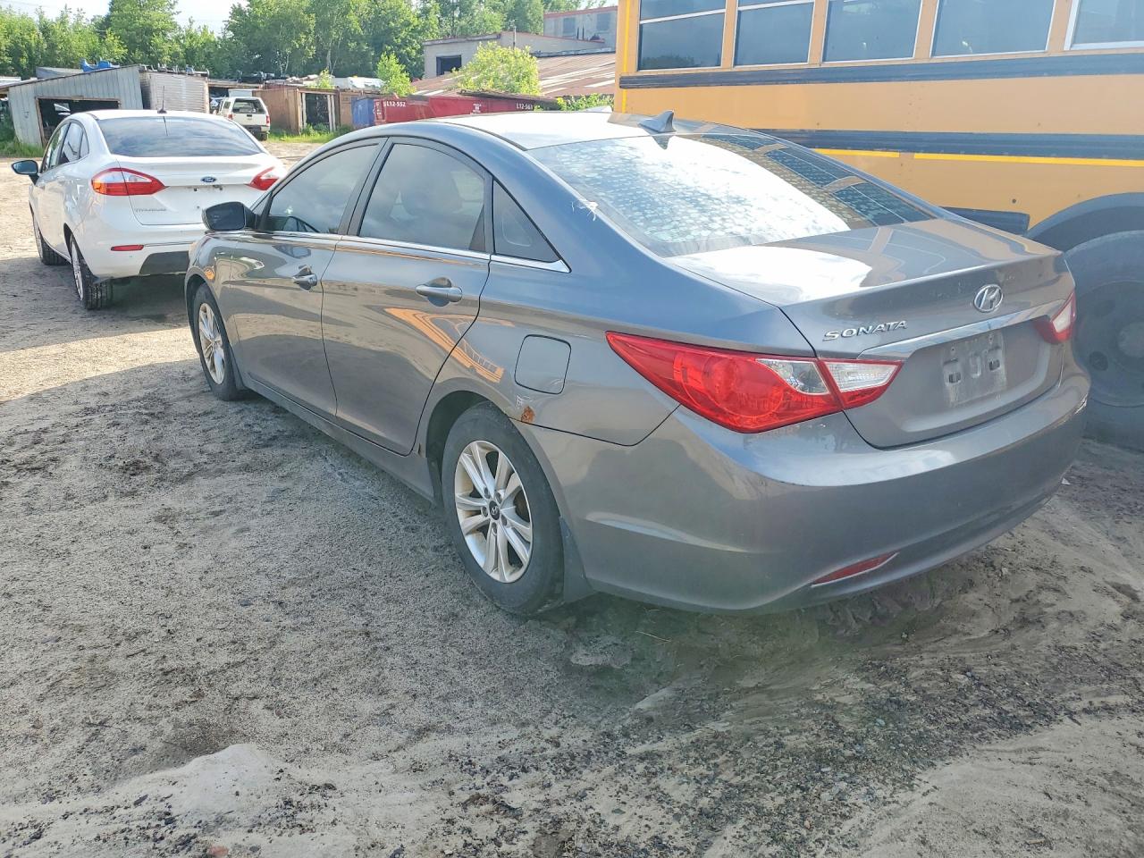 2013 Hyundai Sonata Gls Gray vin: 5NPEB4AC7DH624712