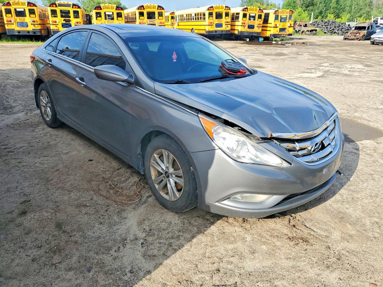 2013 Hyundai Sonata Gls Gray vin: 5NPEB4AC7DH624712