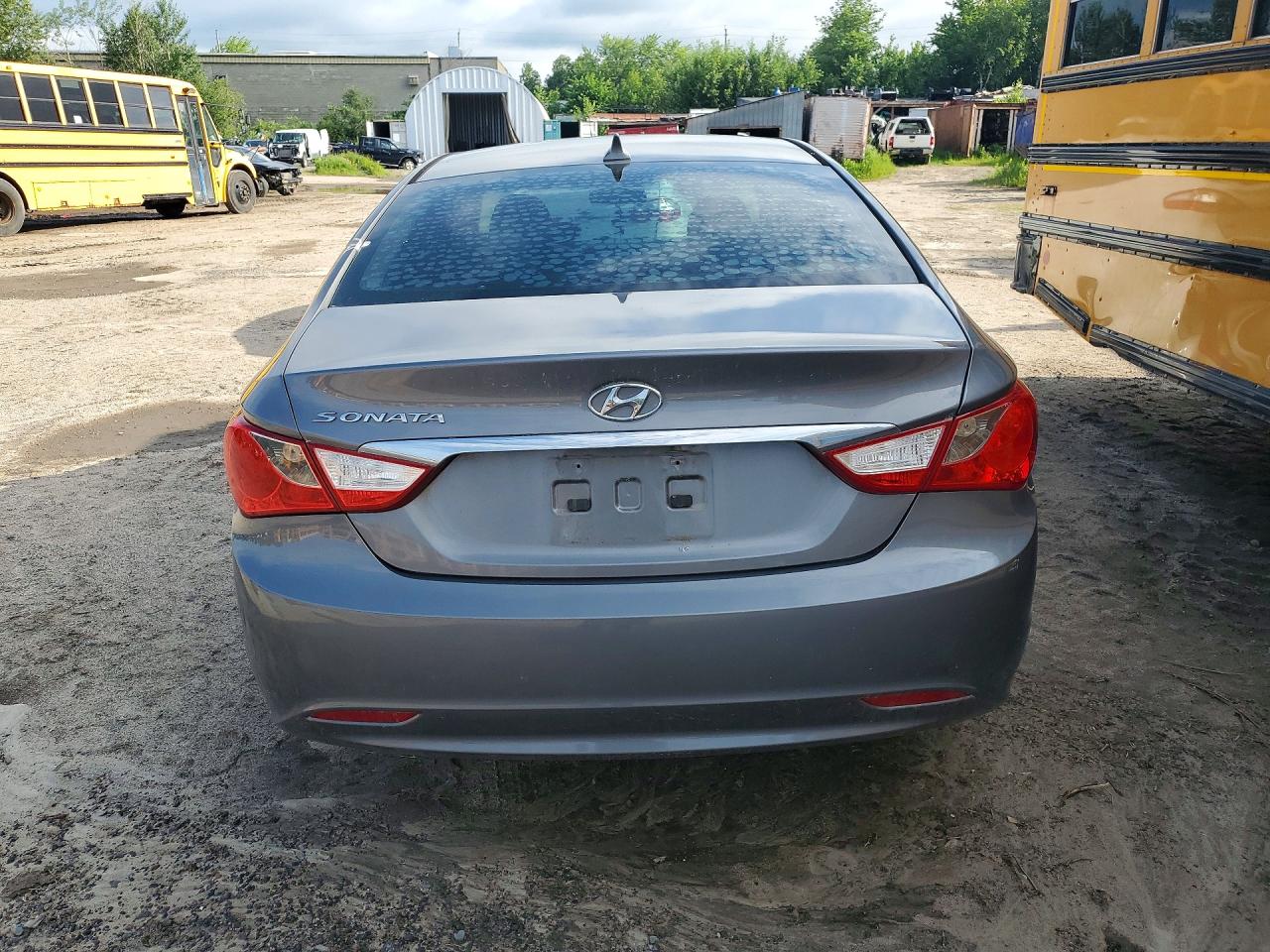 2013 Hyundai Sonata Gls Gray vin: 5NPEB4AC7DH624712