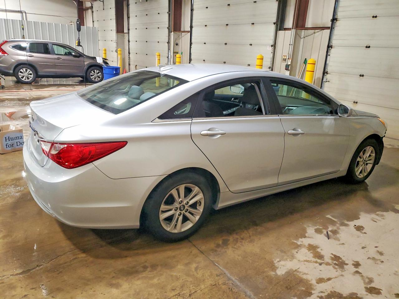 2013 Hyundai Sonata Gls Серебряный vin: 5NPEB4AC7DH625522