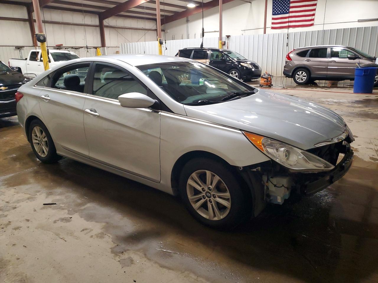 2013 Hyundai Sonata Gls Серебряный vin: 5NPEB4AC7DH625522