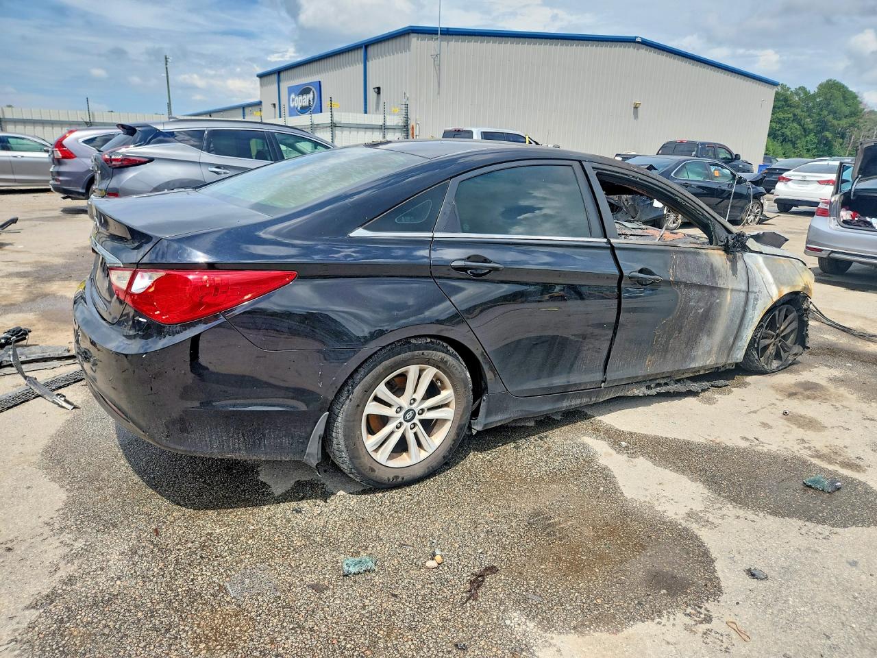 2013 Hyundai Sonata Gls Black vin: 5NPEB4AC7DH630543
