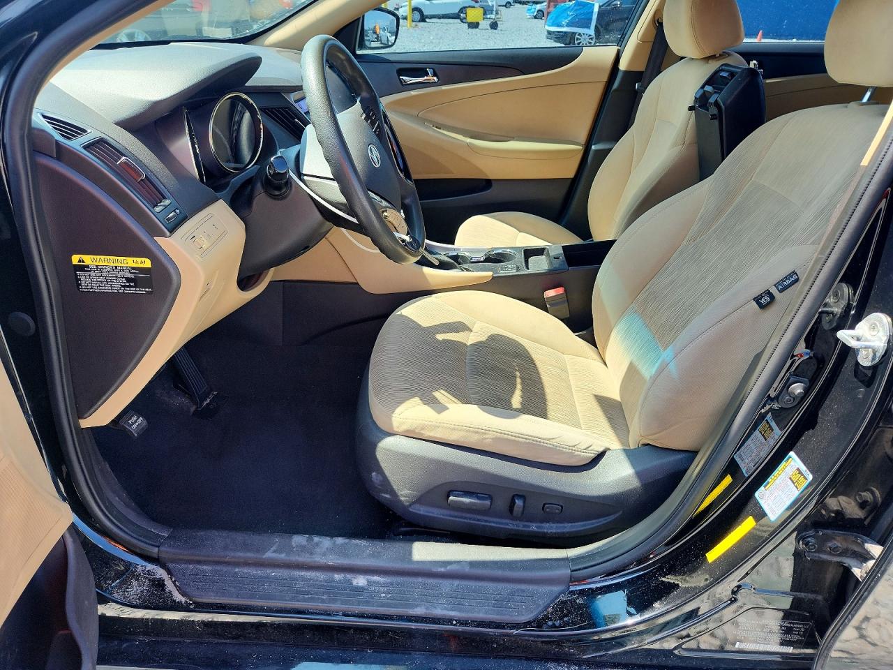 2013 Hyundai Sonata Gls Black vin: 5NPEB4AC7DH636911