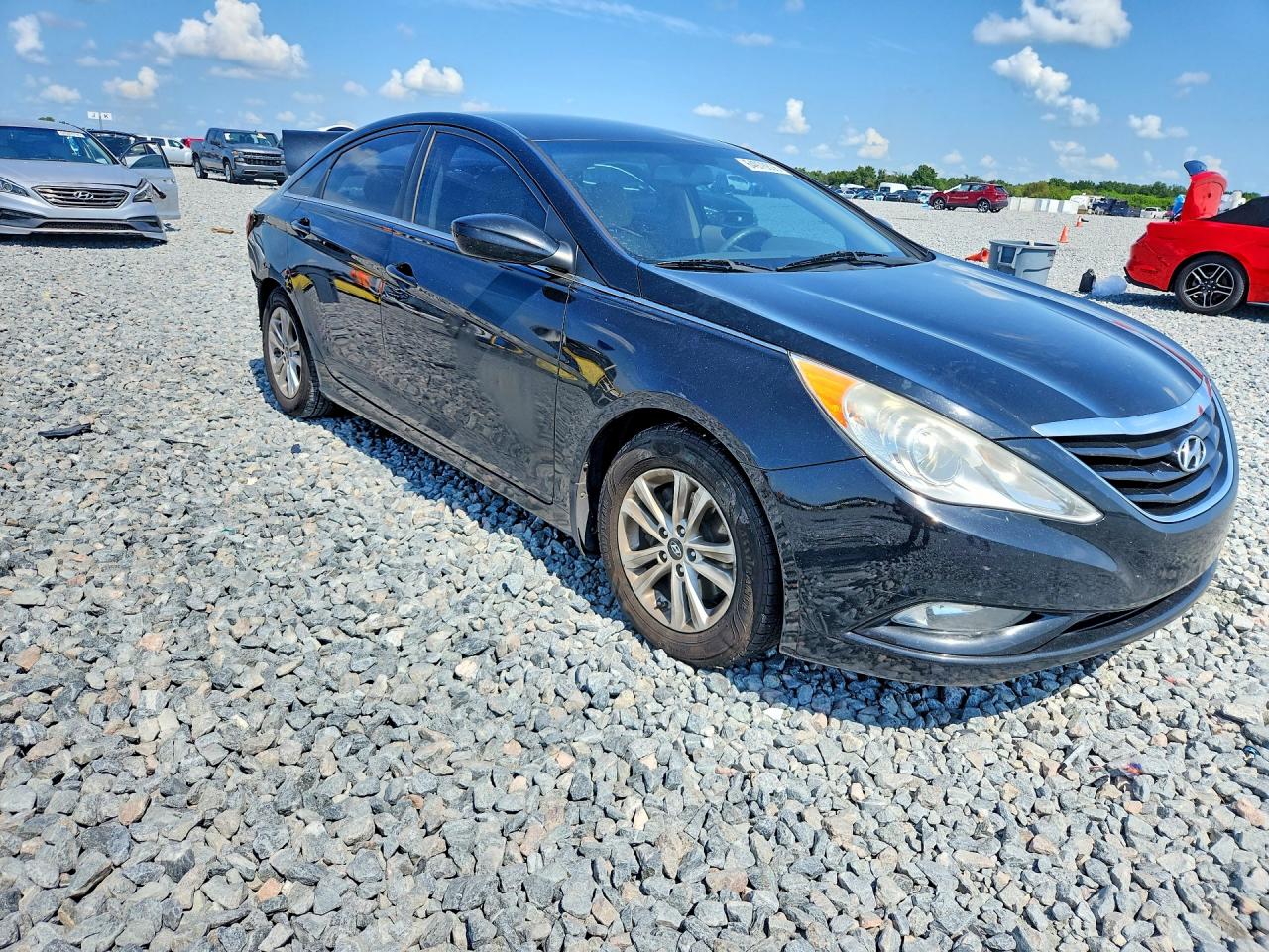 2013 Hyundai Sonata Gls Black vin: 5NPEB4AC7DH636911