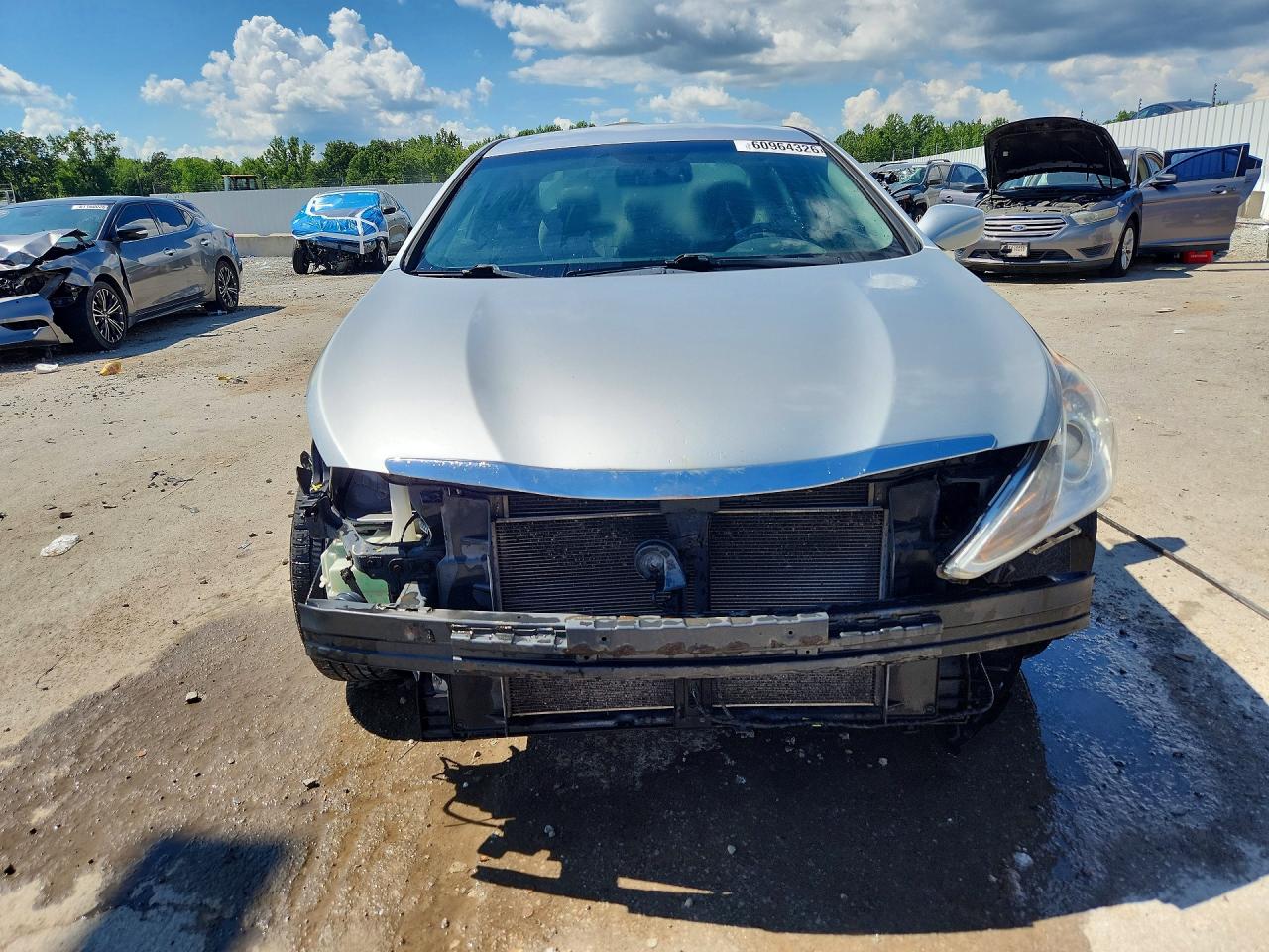 2013 Hyundai Sonata Gls Silver vin: 5NPEB4AC7DH641915