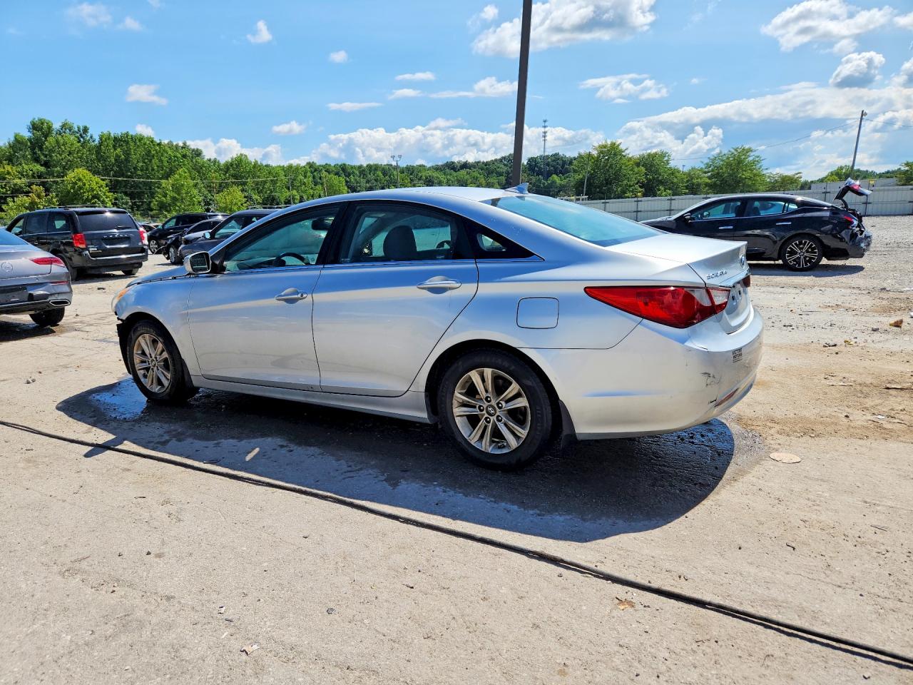 2013 Hyundai Sonata Gls Silver vin: 5NPEB4AC7DH641915