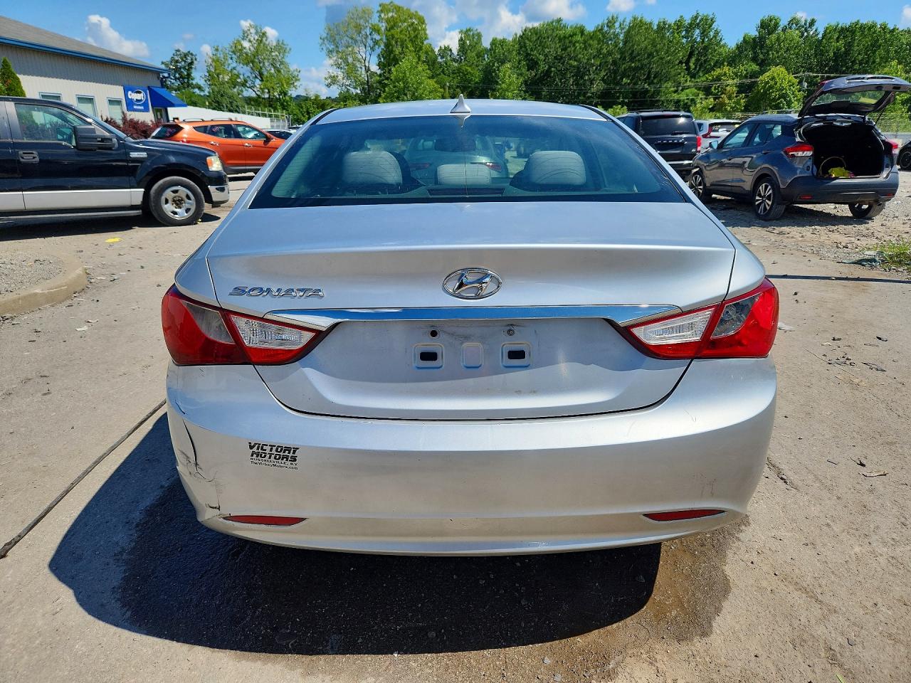 2013 Hyundai Sonata Gls Silver vin: 5NPEB4AC7DH641915