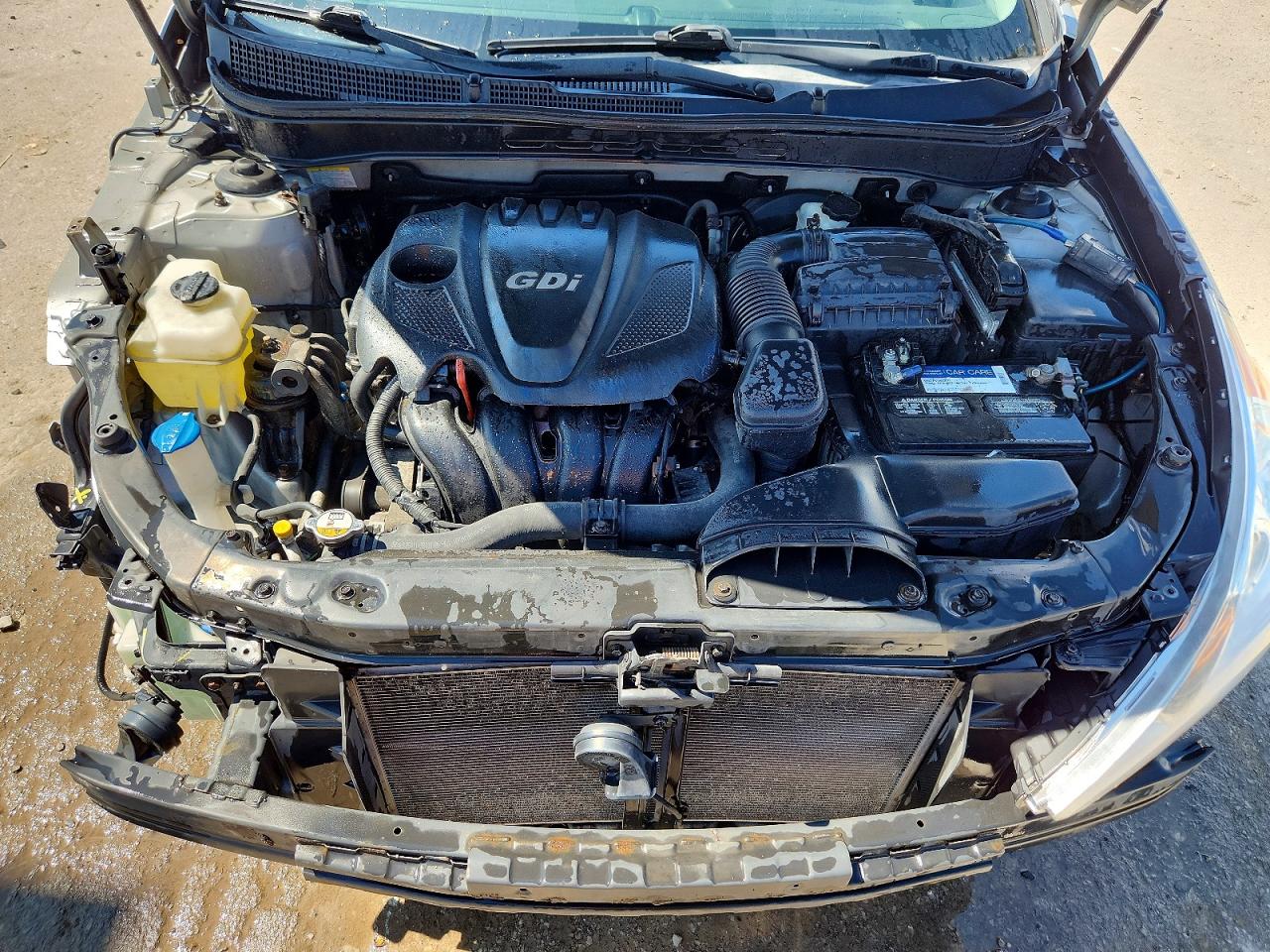 2013 Hyundai Sonata Gls Silver vin: 5NPEB4AC7DH641915