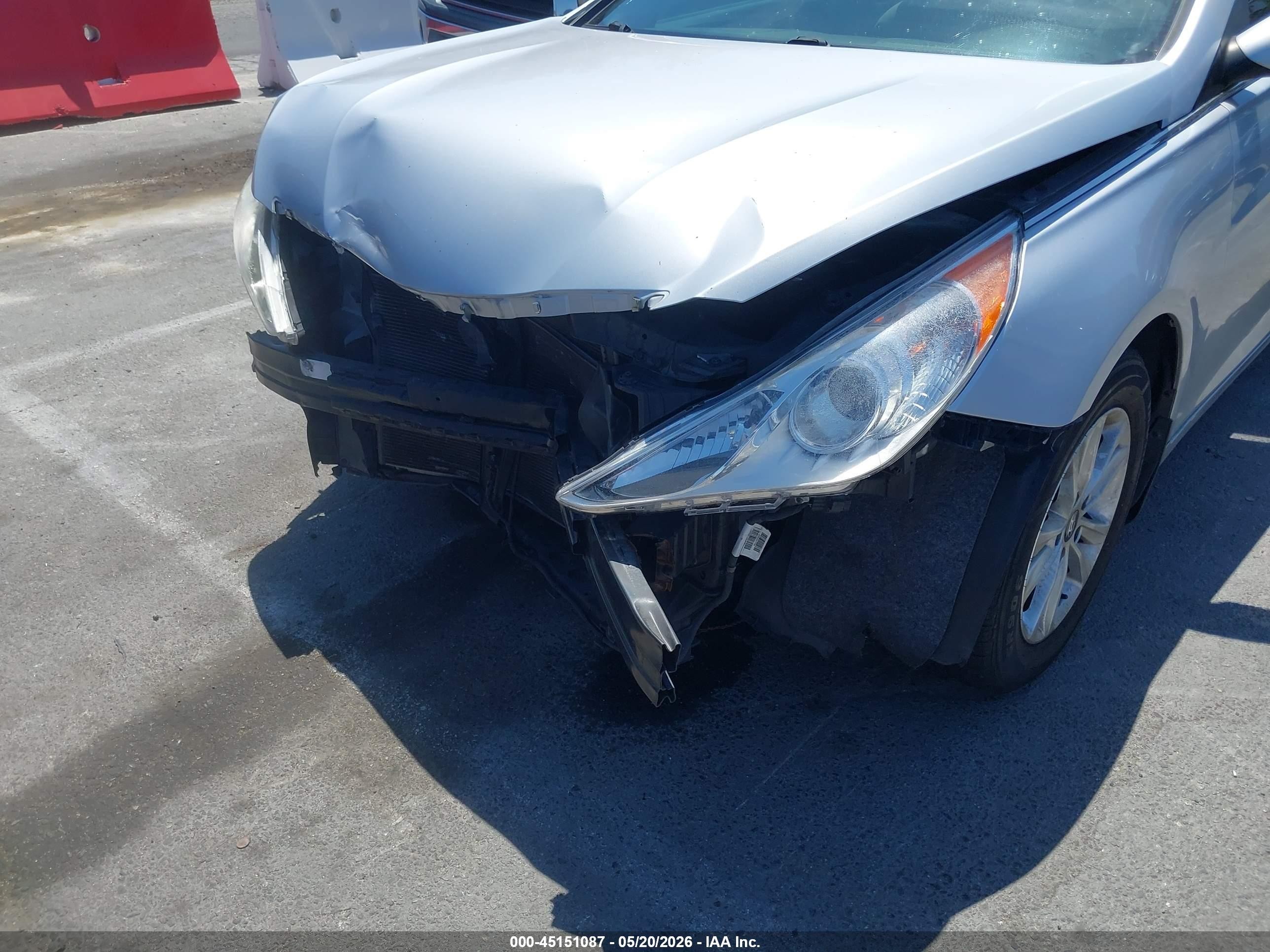 2013 Hyundai Sonata Gls Silver vin: 5NPEB4AC7DH642515
