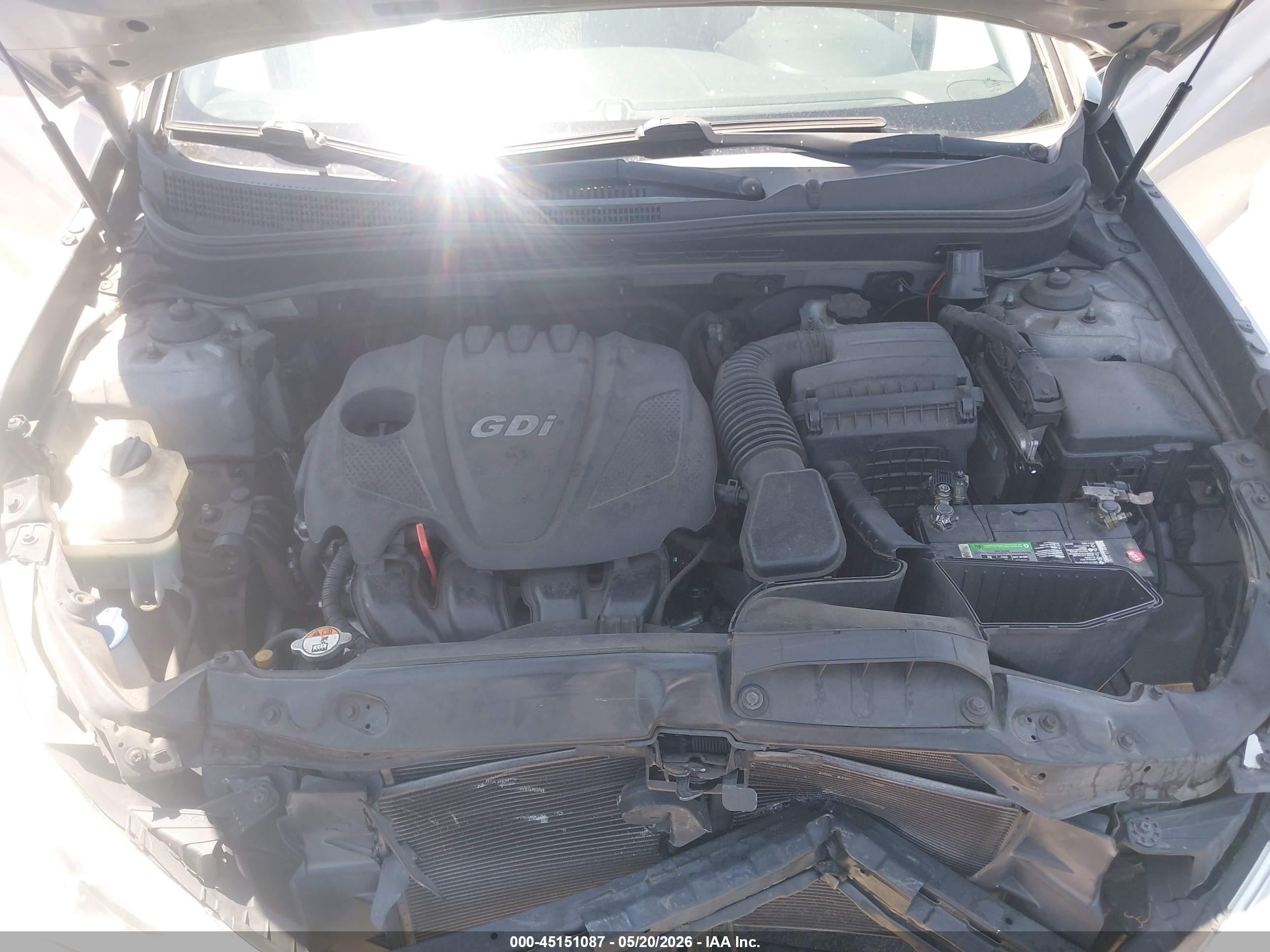 2013 Hyundai Sonata Gls Silver vin: 5NPEB4AC7DH642515