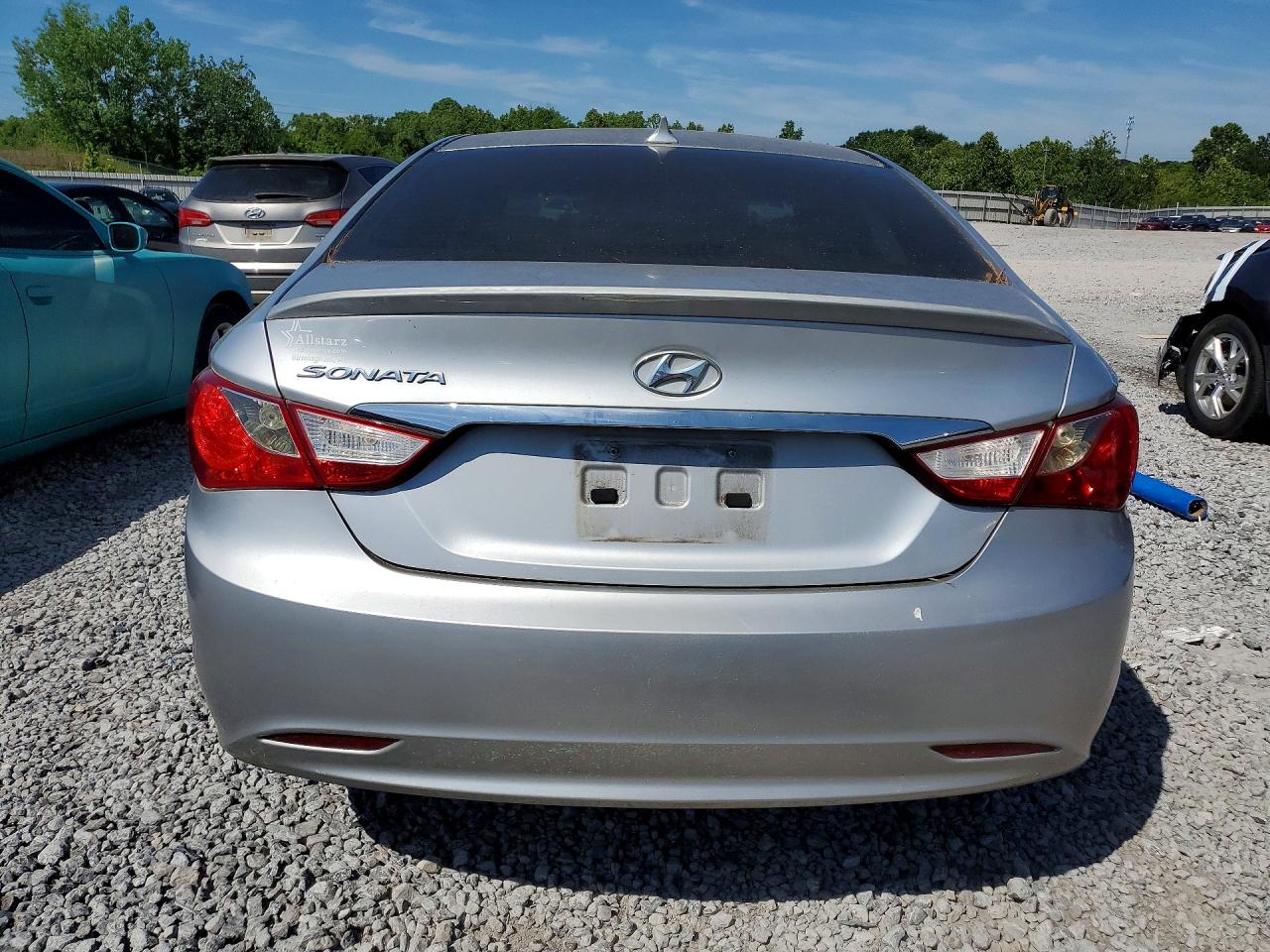 2013 Hyundai Sonata Gls Silver vin: 5NPEB4AC7DH646600
