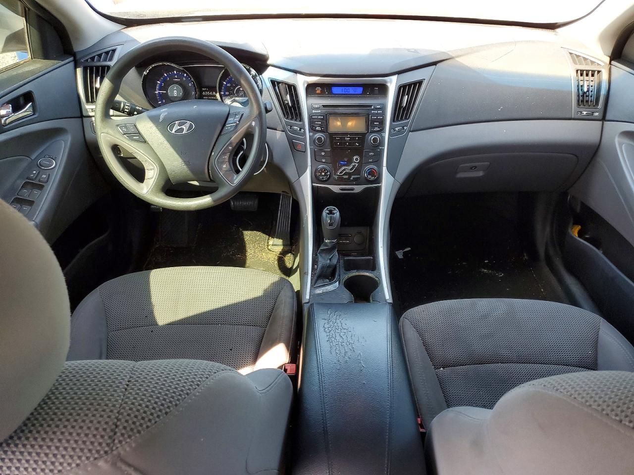 2013 Hyundai Sonata Gls Silver vin: 5NPEB4AC7DH646600