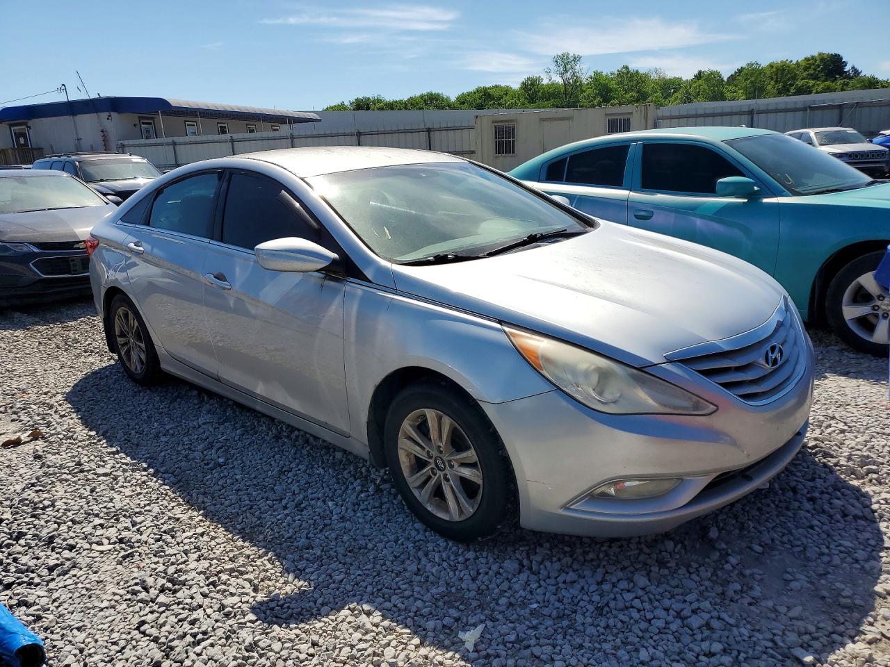 2013 Hyundai Sonata Gls Silver vin: 5NPEB4AC7DH646600