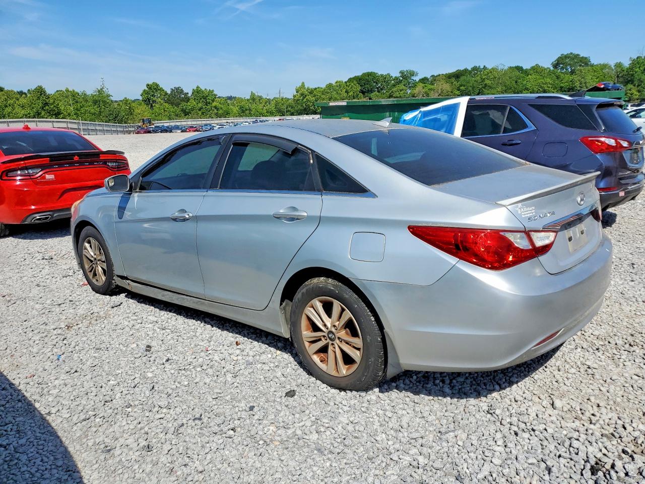 2013 Hyundai Sonata Gls Silver vin: 5NPEB4AC7DH646600