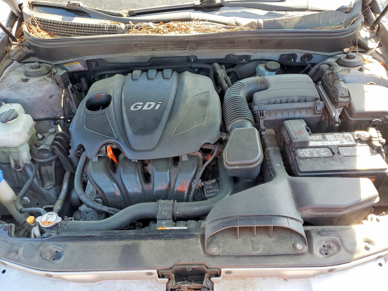 2013 Hyundai Sonata Gls Silver vin: 5NPEB4AC7DH646600