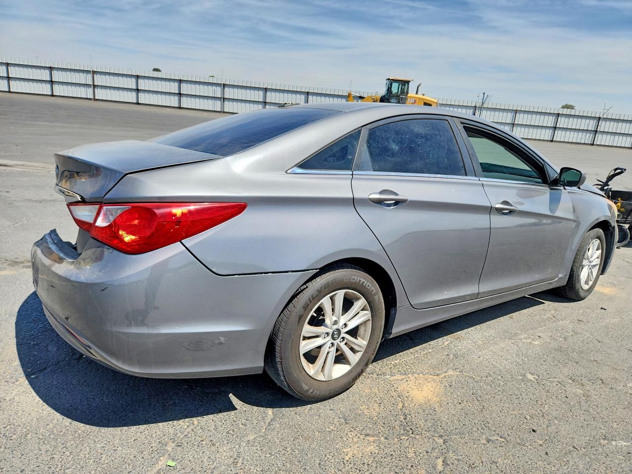 2013 Hyundai Sonata Gls Gray vin: 5NPEB4AC7DH658195
