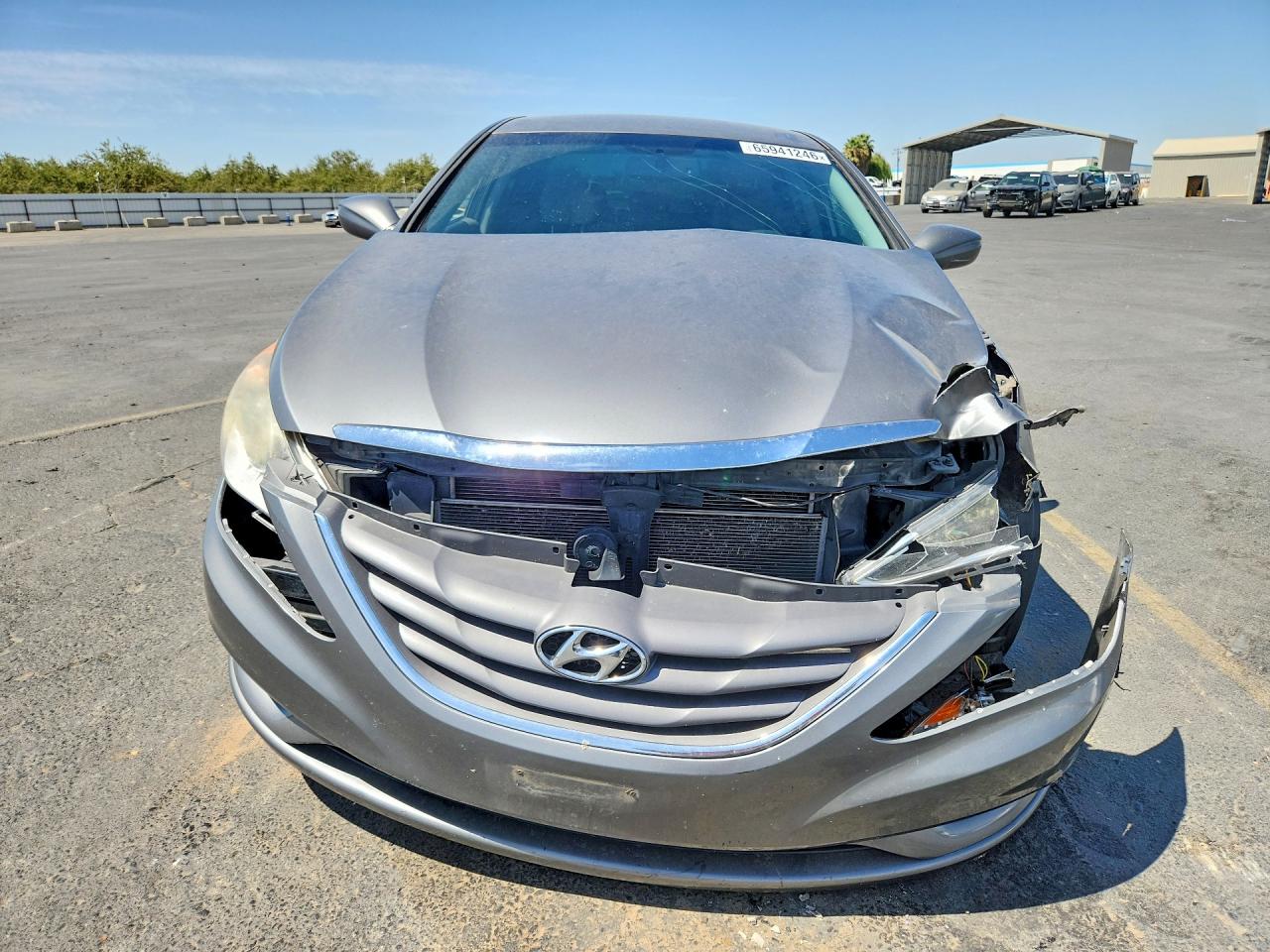 2013 Hyundai Sonata Gls Gray vin: 5NPEB4AC7DH658195