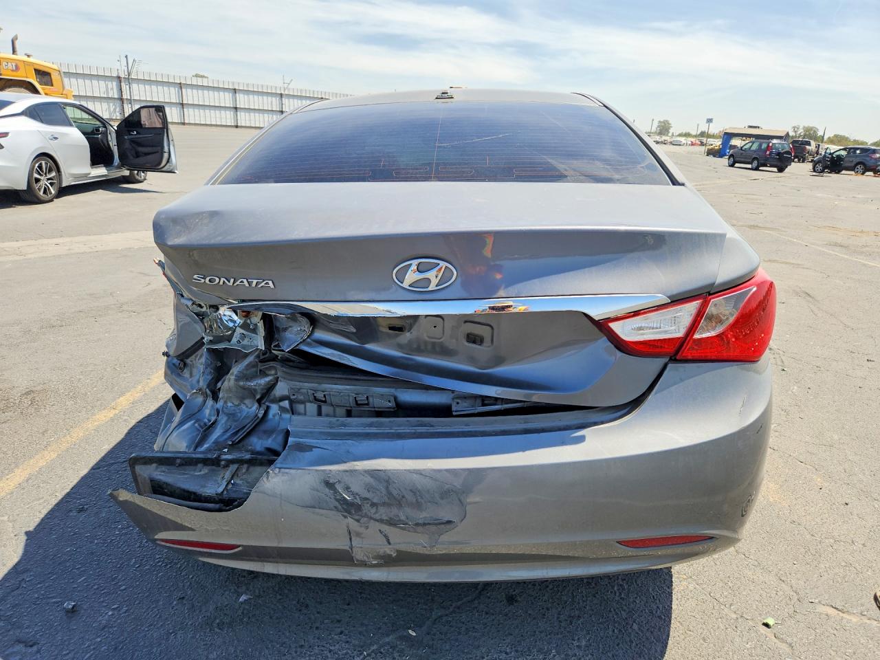 2013 Hyundai Sonata Gls Gray vin: 5NPEB4AC7DH658195