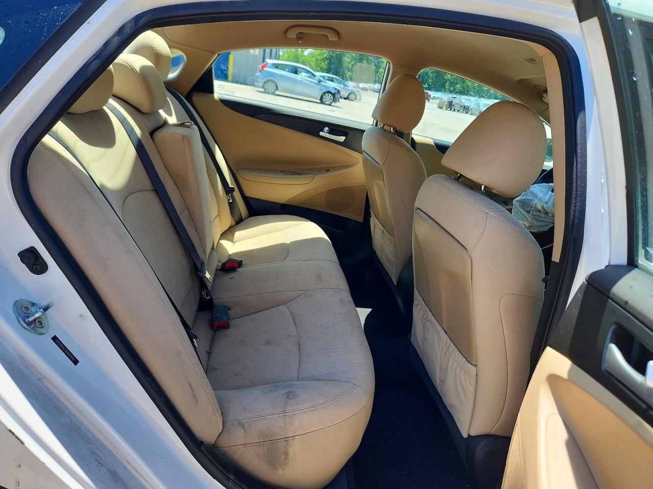 2013 Hyundai Sonata Gls White vin: 5NPEB4AC7DH658262