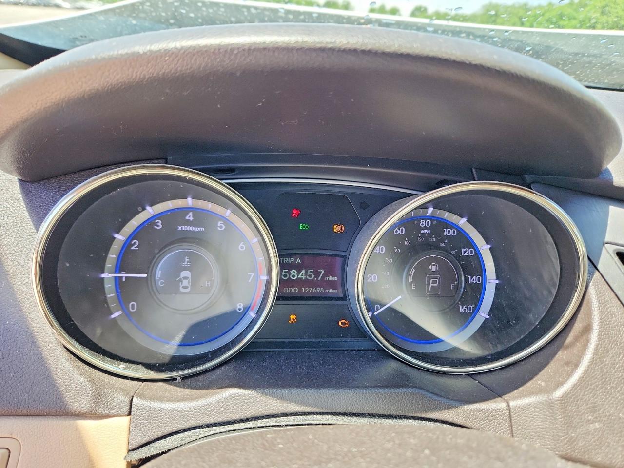 2013 Hyundai Sonata Gls White vin: 5NPEB4AC7DH658262