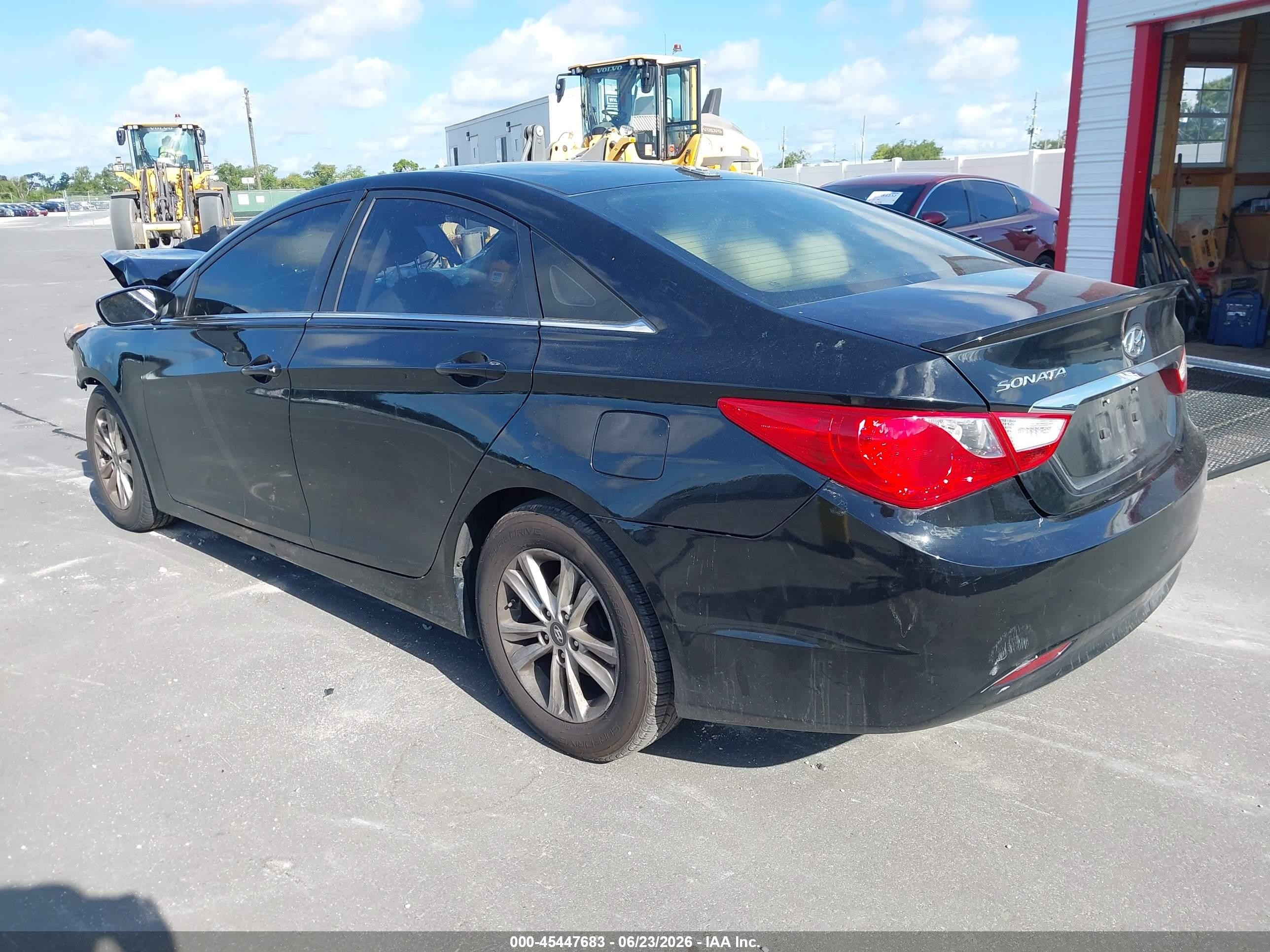 2013 Hyundai Sonata Gls Black vin: 5NPEB4AC7DH664157