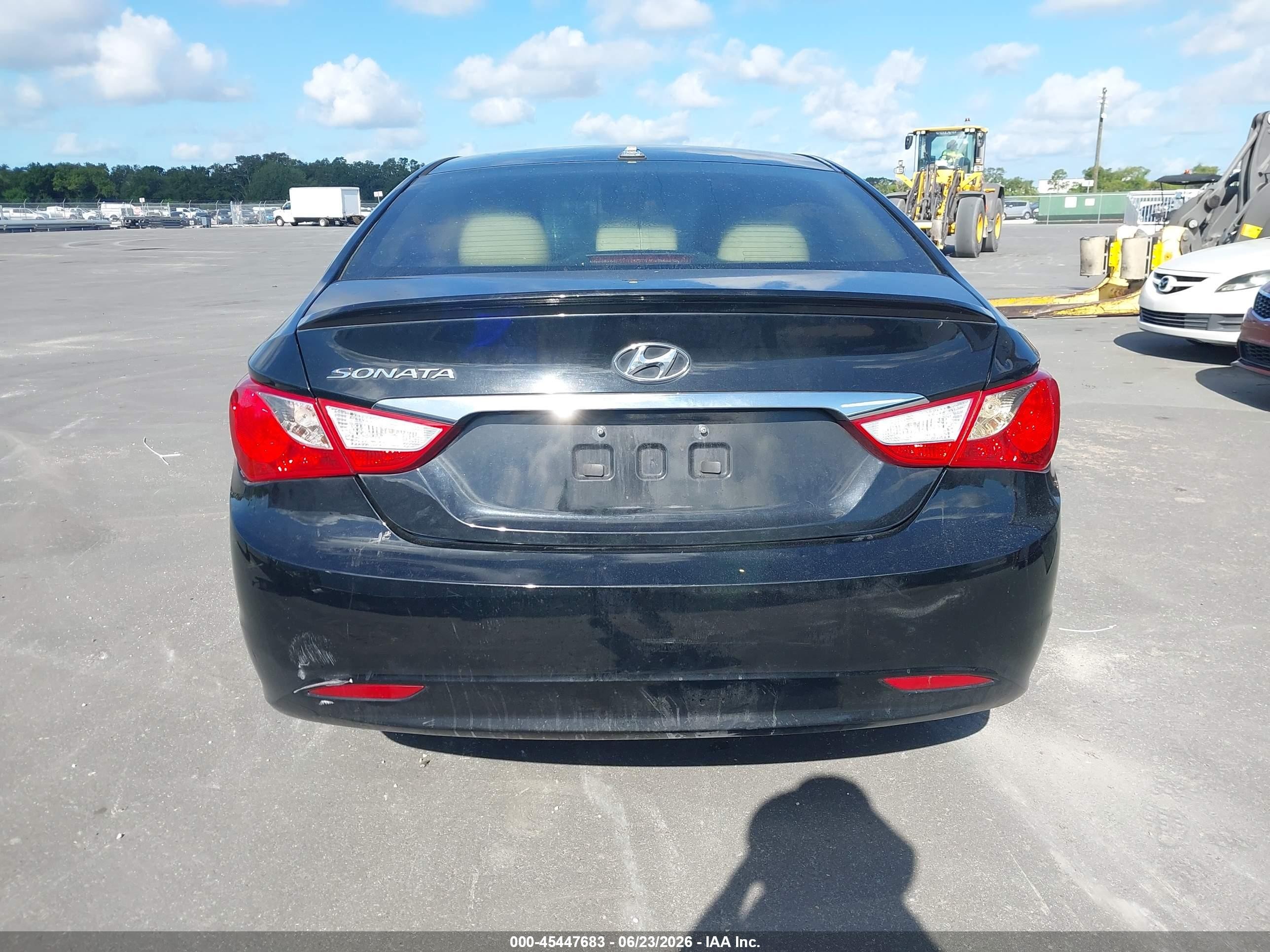 2013 Hyundai Sonata Gls Black vin: 5NPEB4AC7DH664157