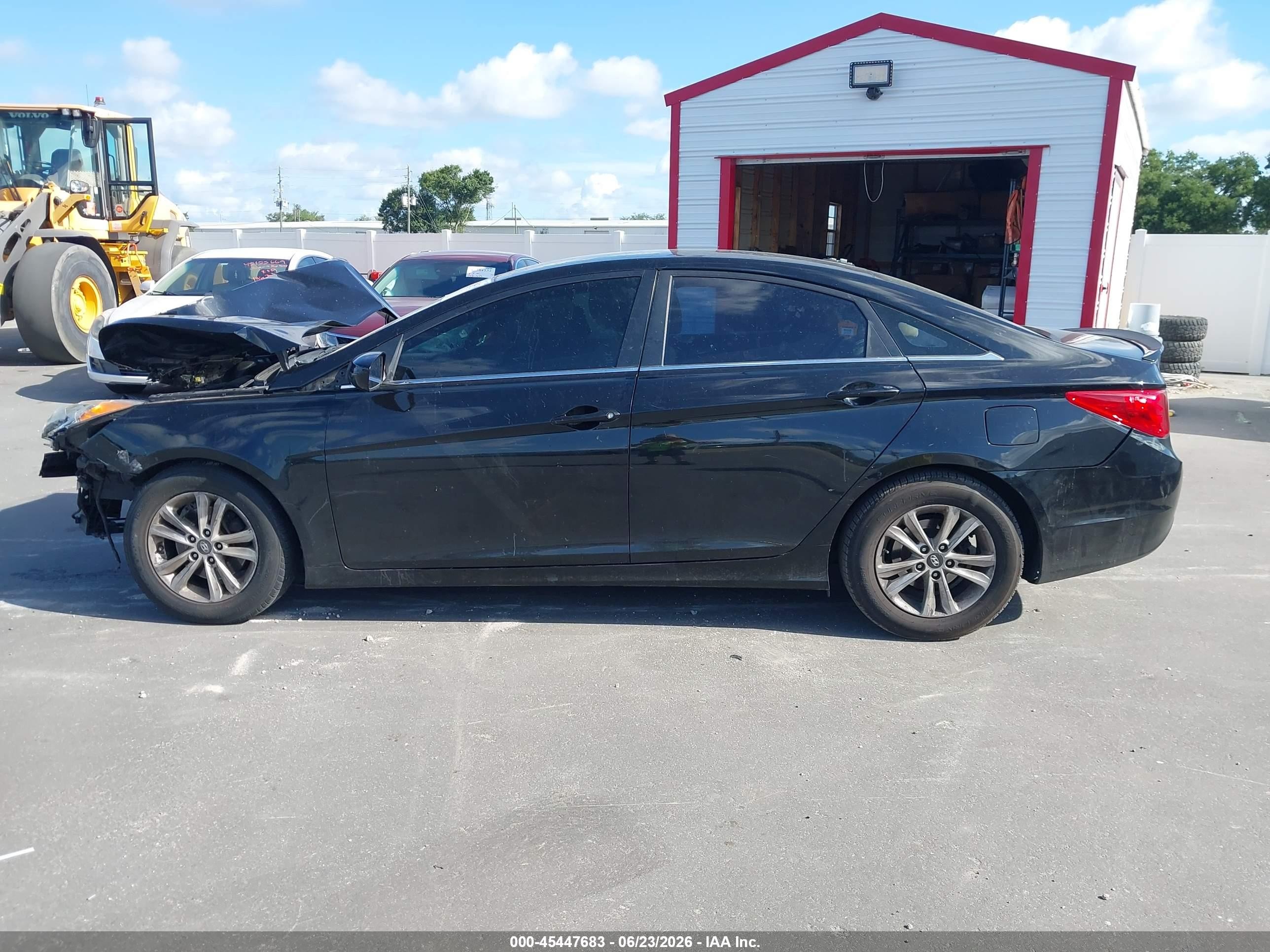 2013 Hyundai Sonata Gls Black vin: 5NPEB4AC7DH664157