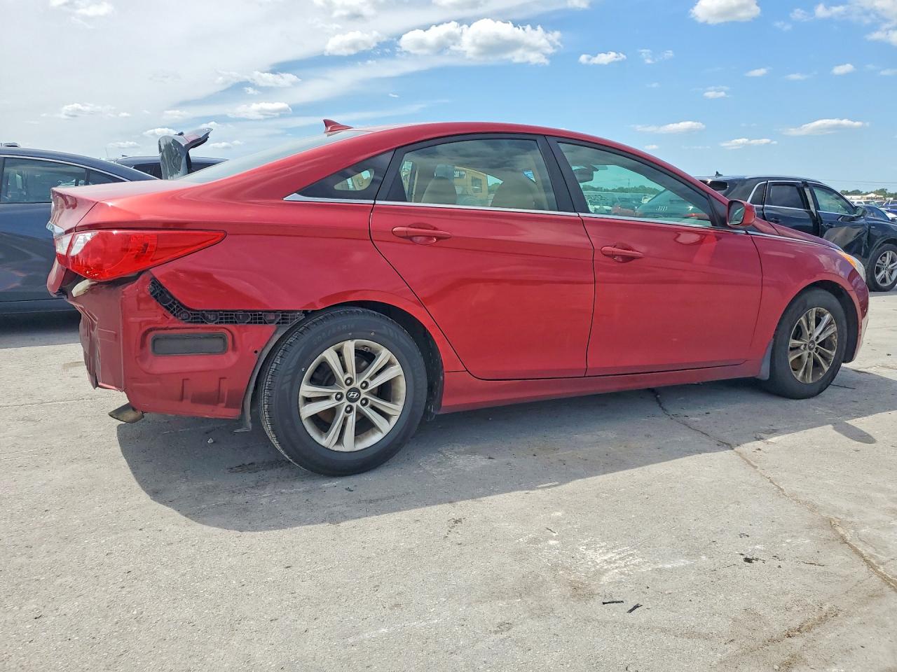 2013 Hyundai Sonata Gls Red vin: 5NPEB4AC7DH667494