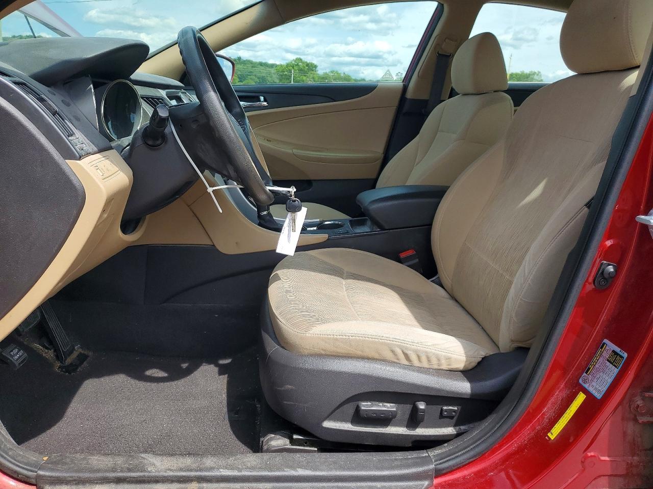 2013 Hyundai Sonata Gls Red vin: 5NPEB4AC7DH667494