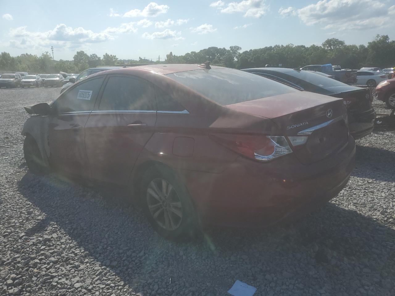 2013 Hyundai Sonata Gls Red vin: 5NPEB4AC7DH667804
