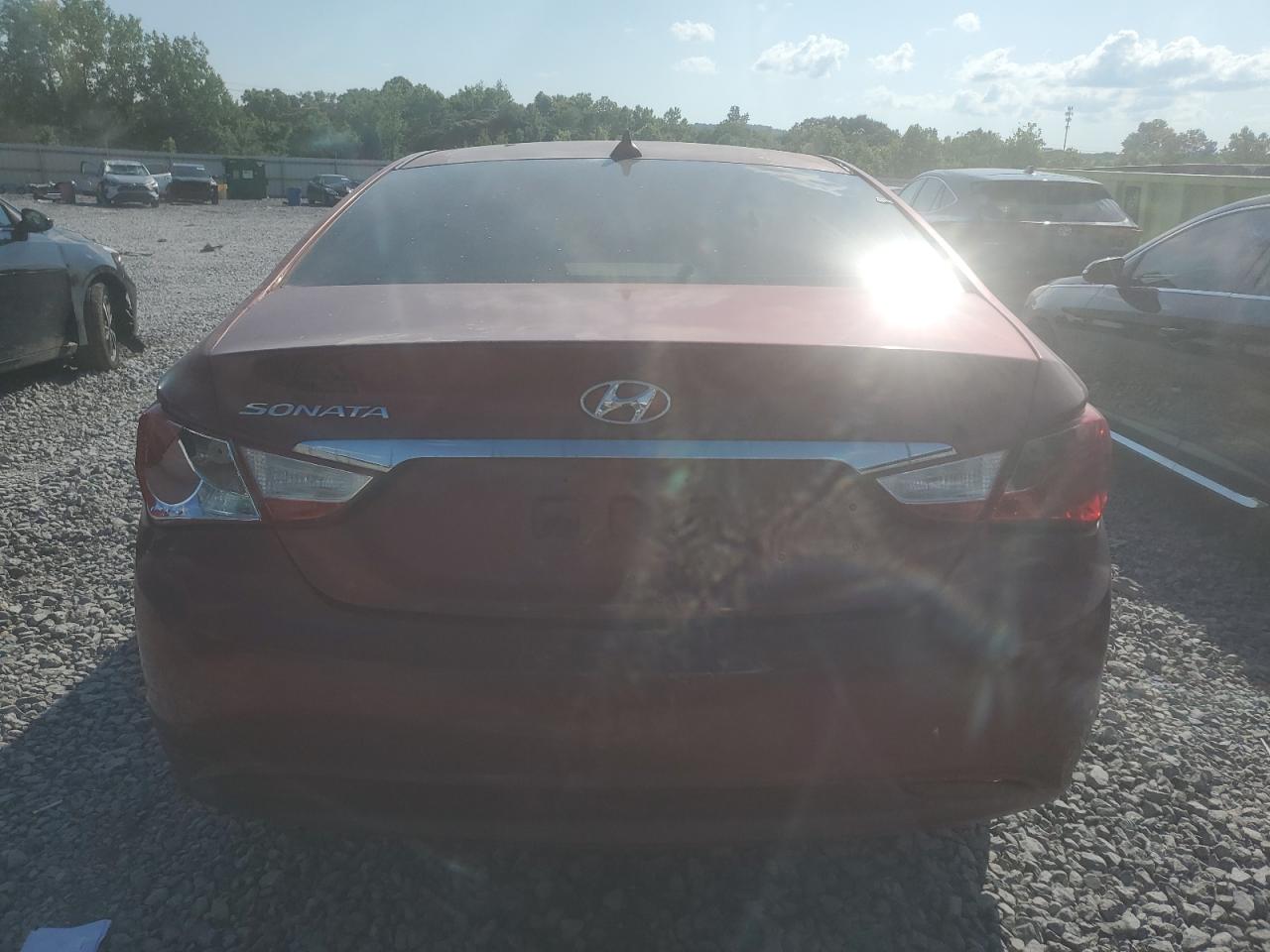 2013 Hyundai Sonata Gls Red vin: 5NPEB4AC7DH667804
