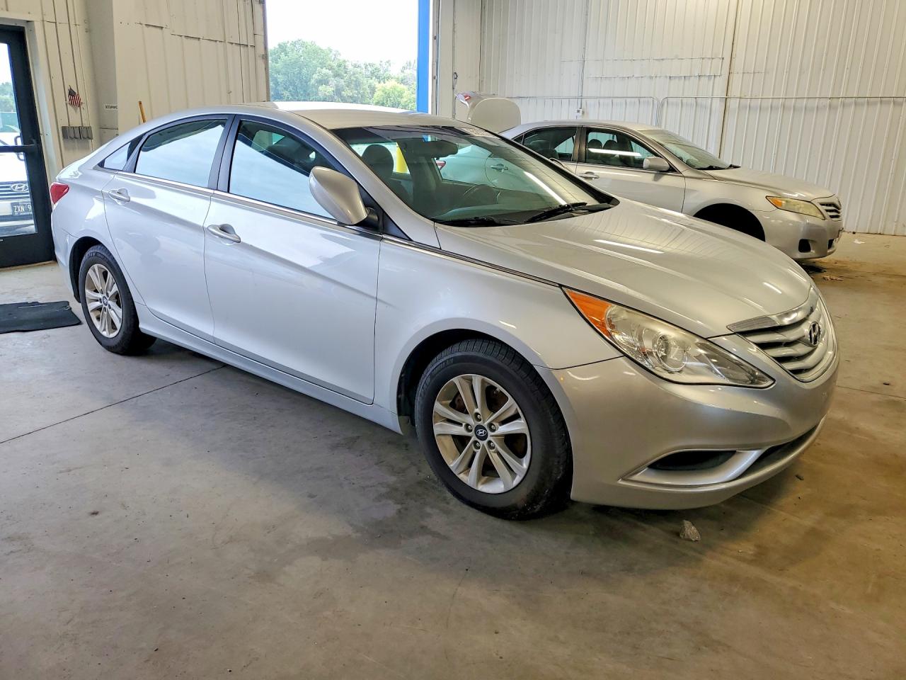 2013 Hyundai Sonata Gls Silver vin: 5NPEB4AC7DH668645