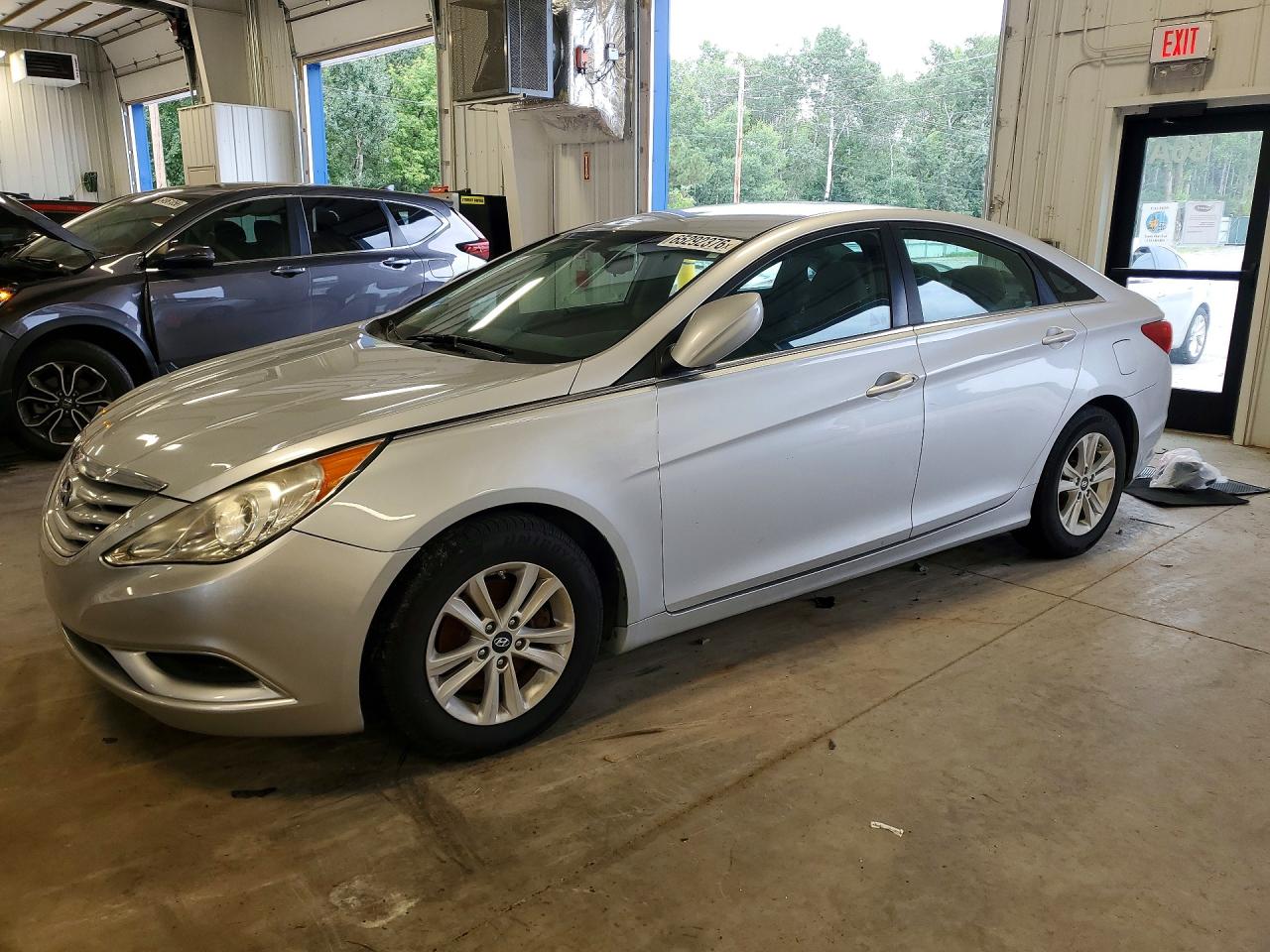 2013 Hyundai Sonata Gls Silver vin: 5NPEB4AC7DH668645