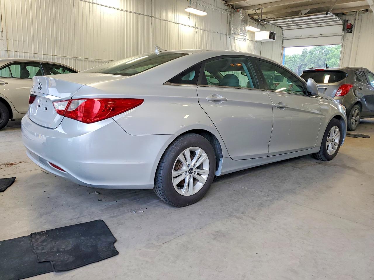 2013 Hyundai Sonata Gls Silver vin: 5NPEB4AC7DH668645