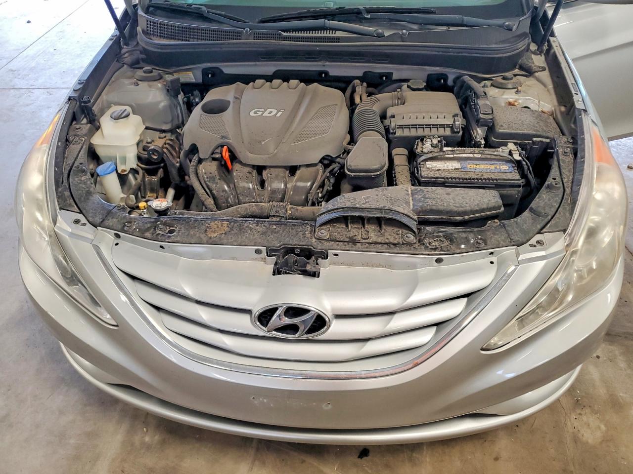 2013 Hyundai Sonata Gls Silver vin: 5NPEB4AC7DH668645
