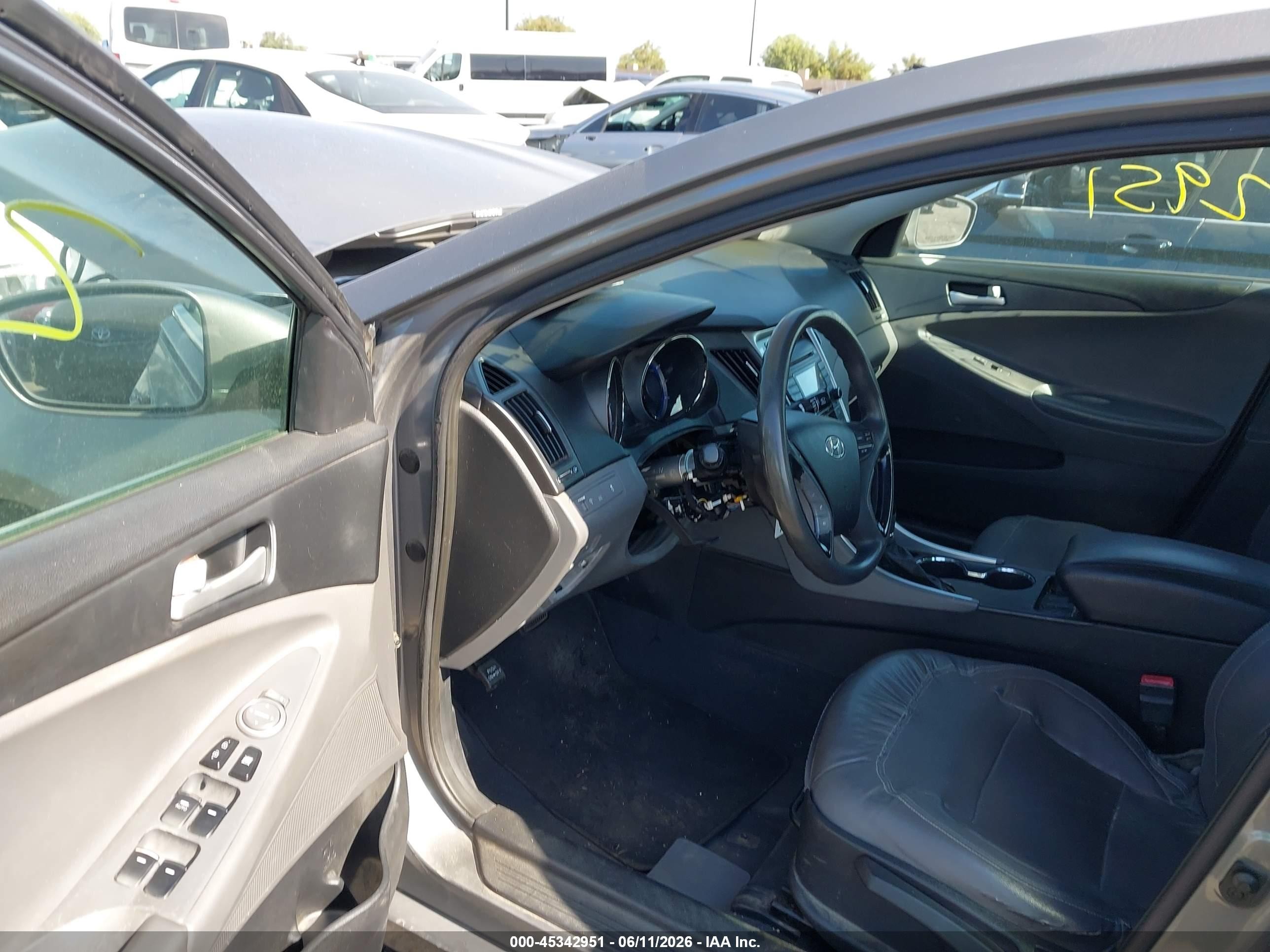 2013 Hyundai Sonata Gls Gray vin: 5NPEB4AC7DH672615