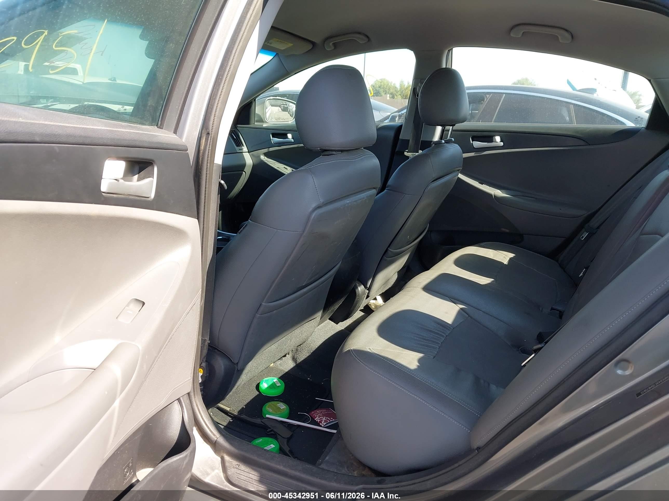 2013 Hyundai Sonata Gls Gray vin: 5NPEB4AC7DH672615