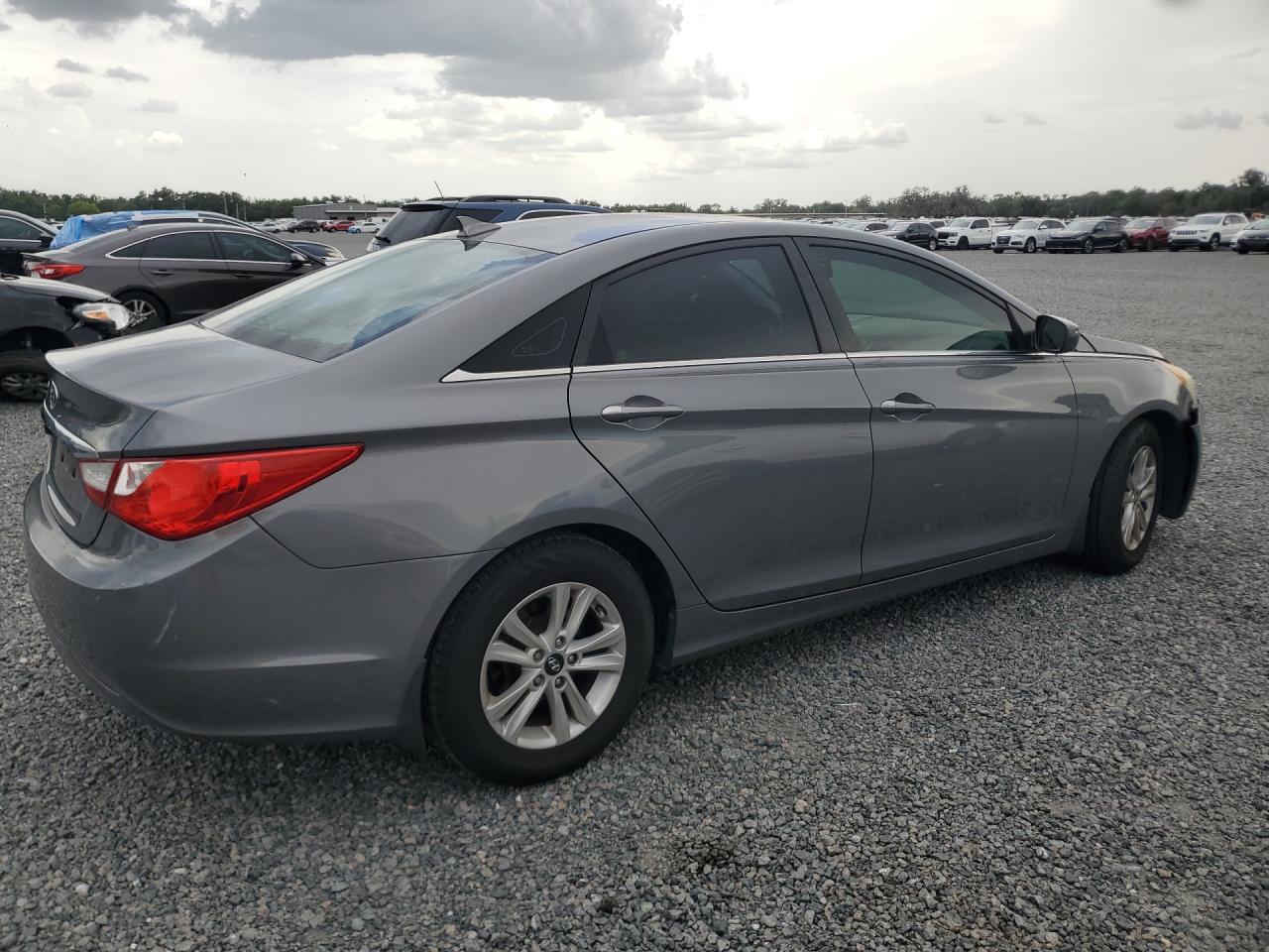 2013 Hyundai Sonata Gls Gray vin: 5NPEB4AC7DH690032