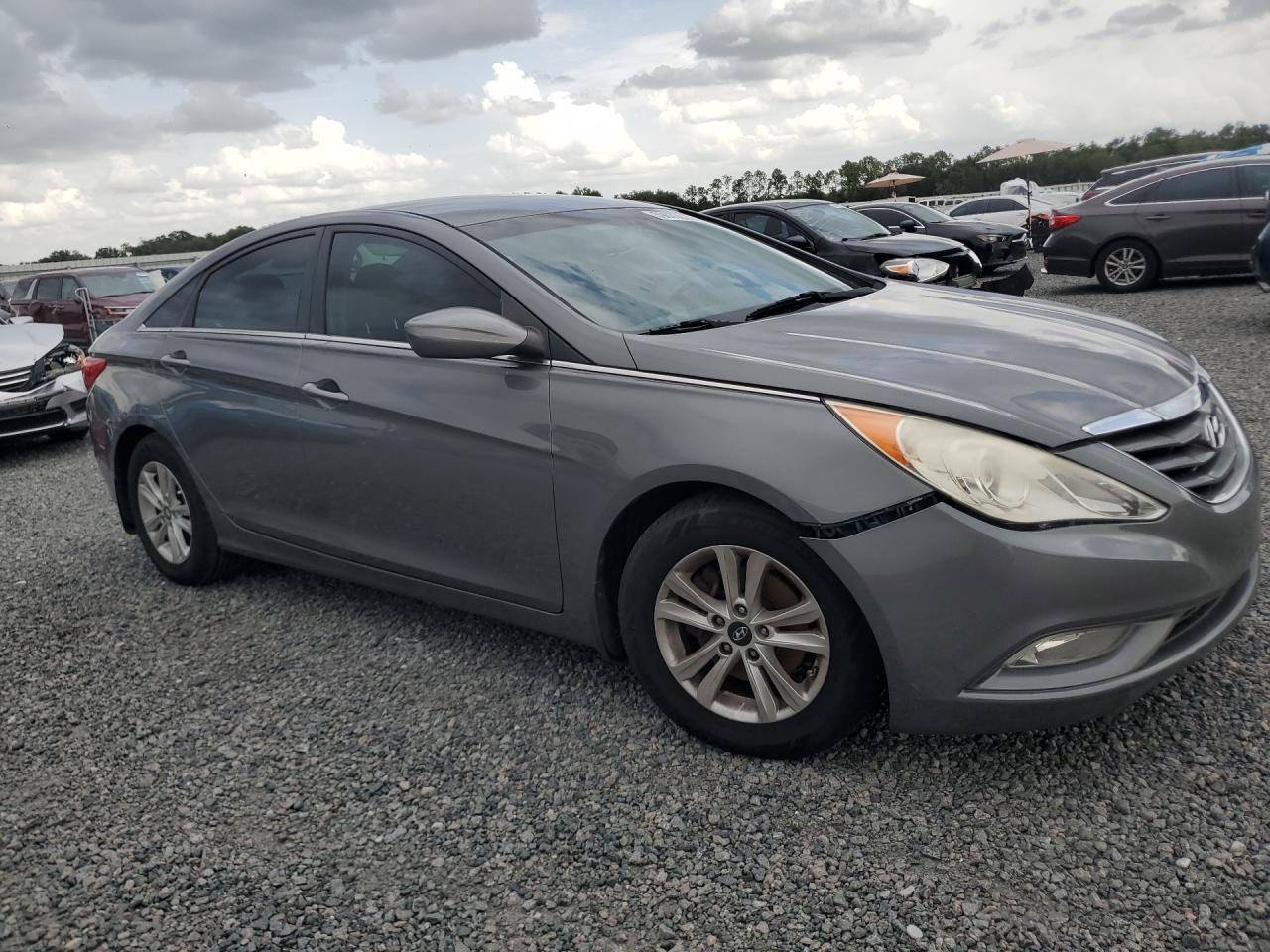 2013 Hyundai Sonata Gls Gray vin: 5NPEB4AC7DH690032