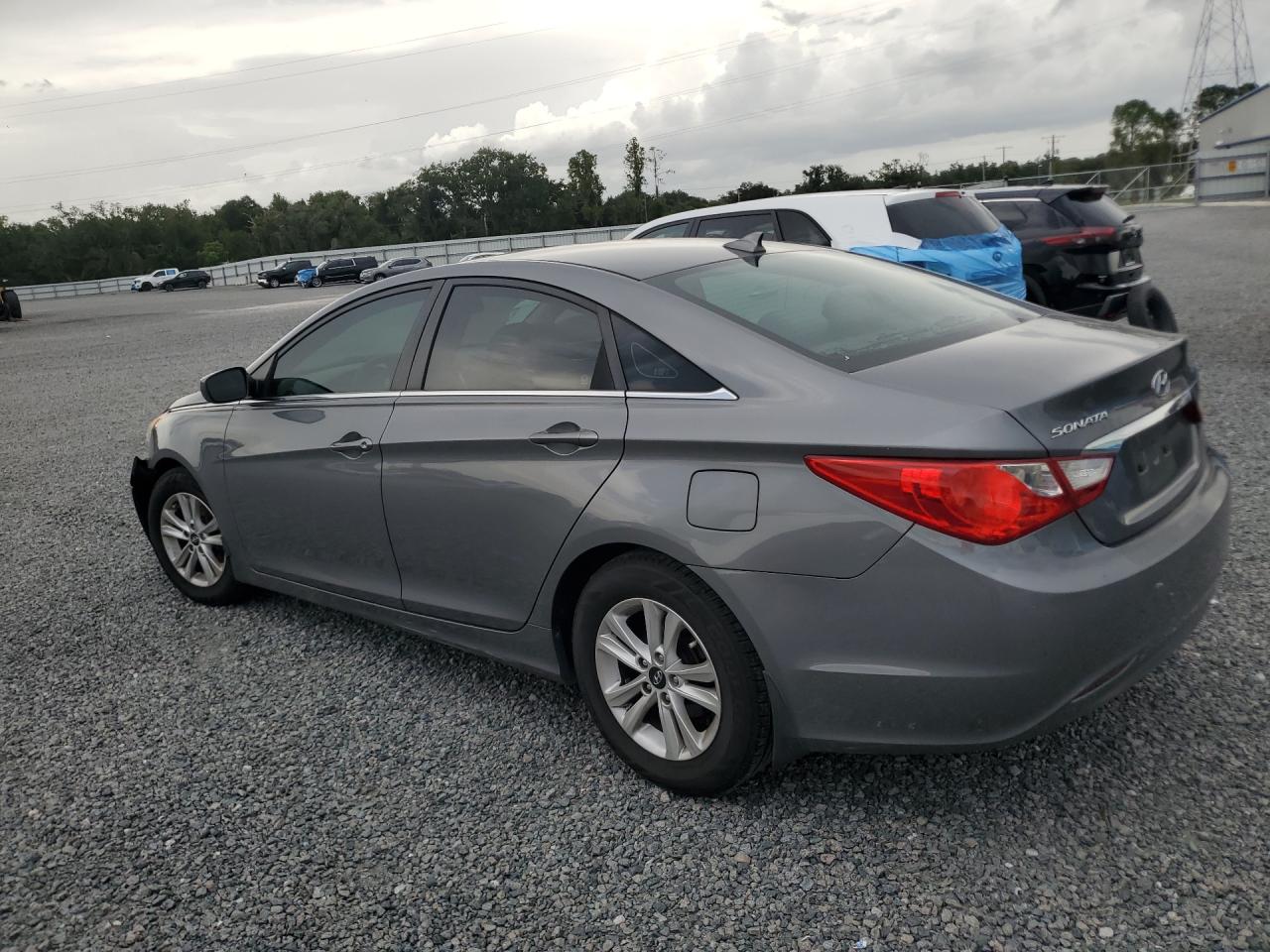 2013 Hyundai Sonata Gls Gray vin: 5NPEB4AC7DH690032
