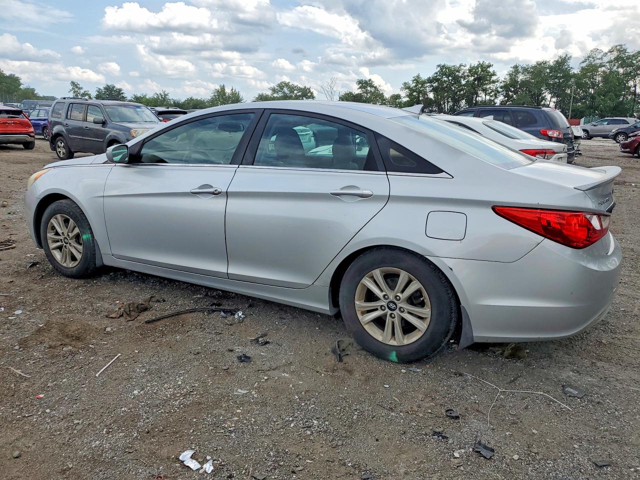 2013 Hyundai Sonata Gls Серебряный vin: 5NPEB4AC7DH690774