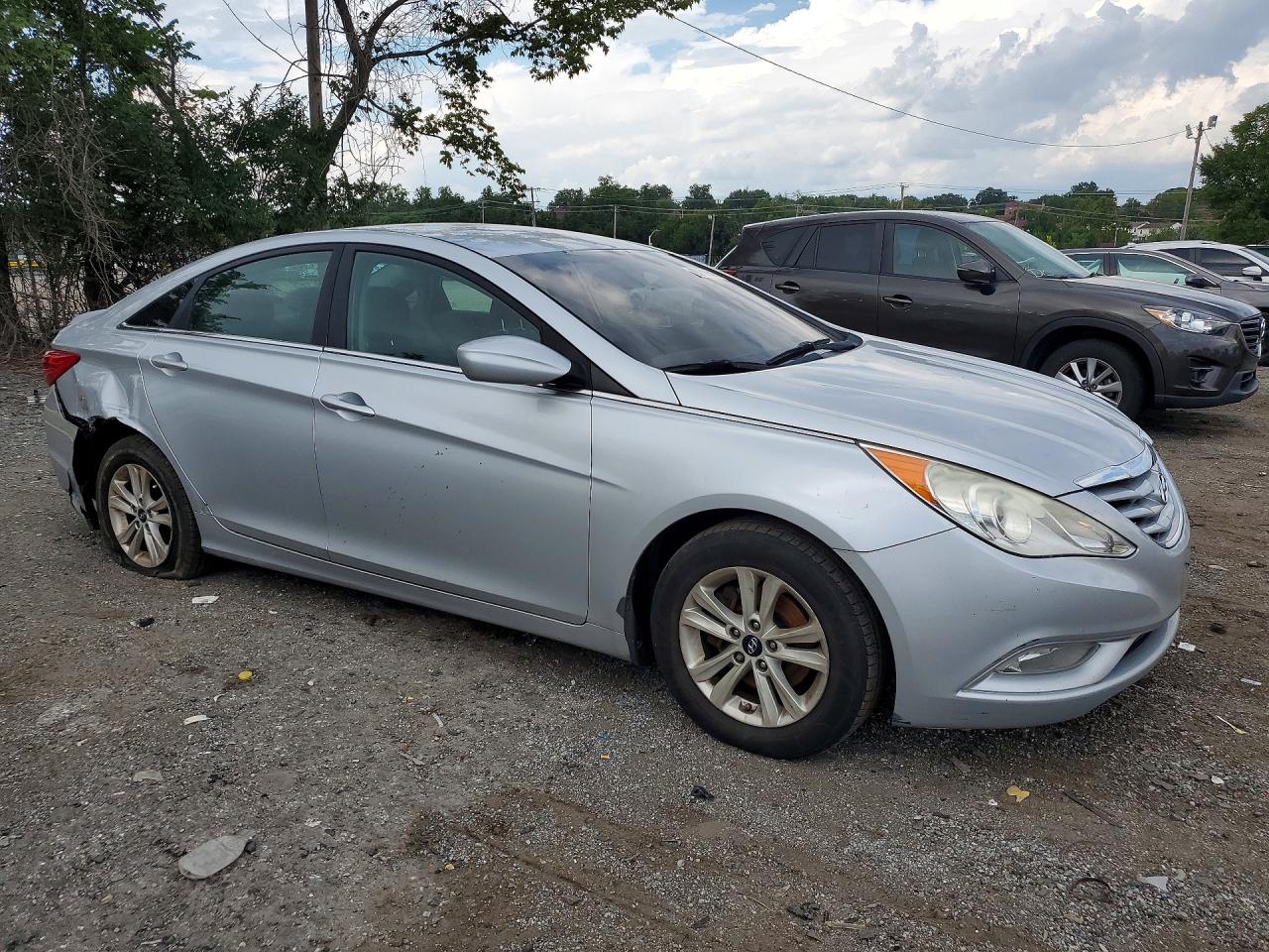 2013 Hyundai Sonata Gls Серебряный vin: 5NPEB4AC7DH690774