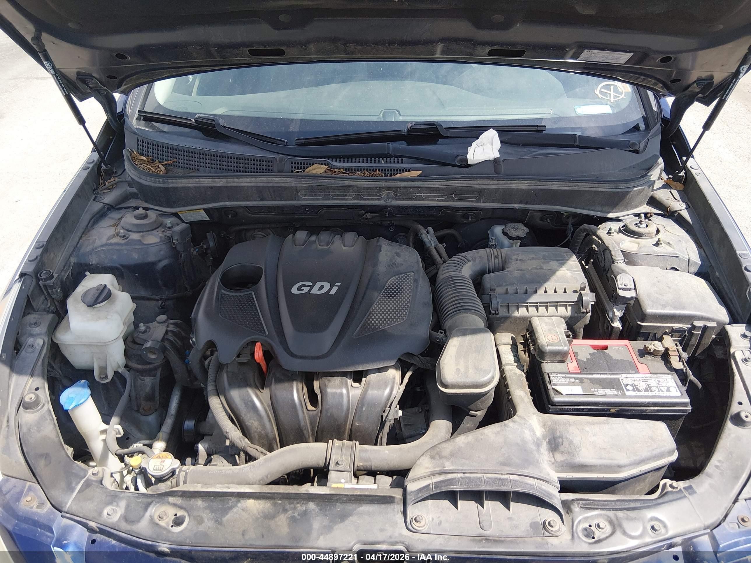 2013 Hyundai Sonata Gls Blue vin: 5NPEB4AC7DH695506