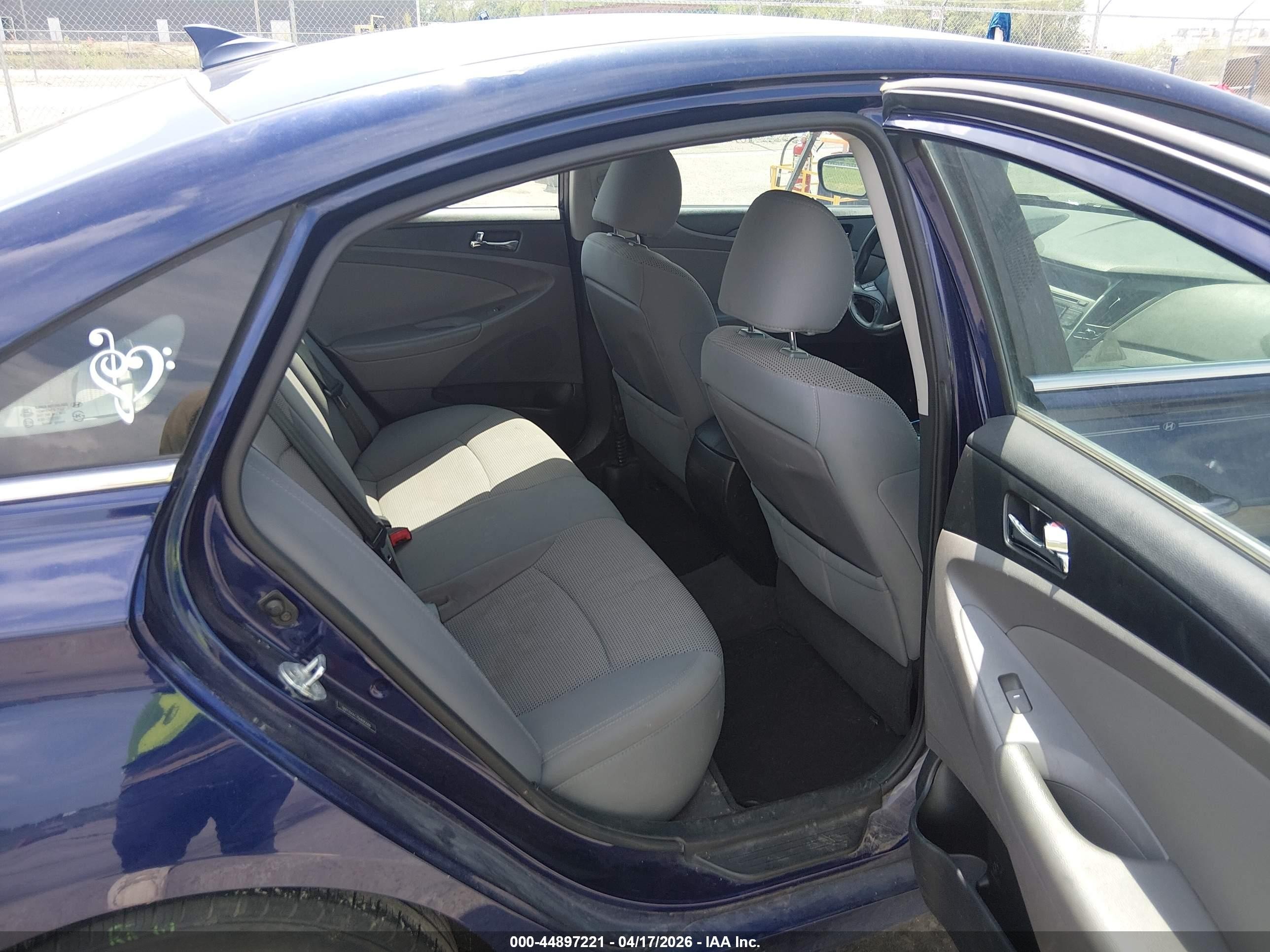 2013 Hyundai Sonata Gls Blue vin: 5NPEB4AC7DH695506