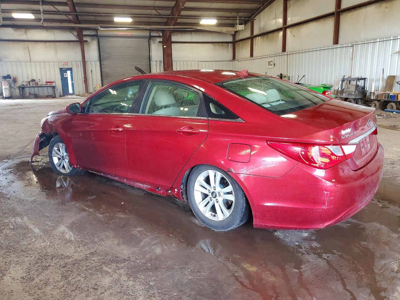 2013 Hyundai Sonata Gls Red vin: 5NPEB4AC7DH701482