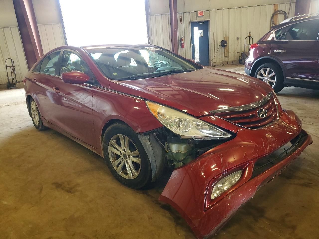 2013 Hyundai Sonata Gls Red vin: 5NPEB4AC7DH701482