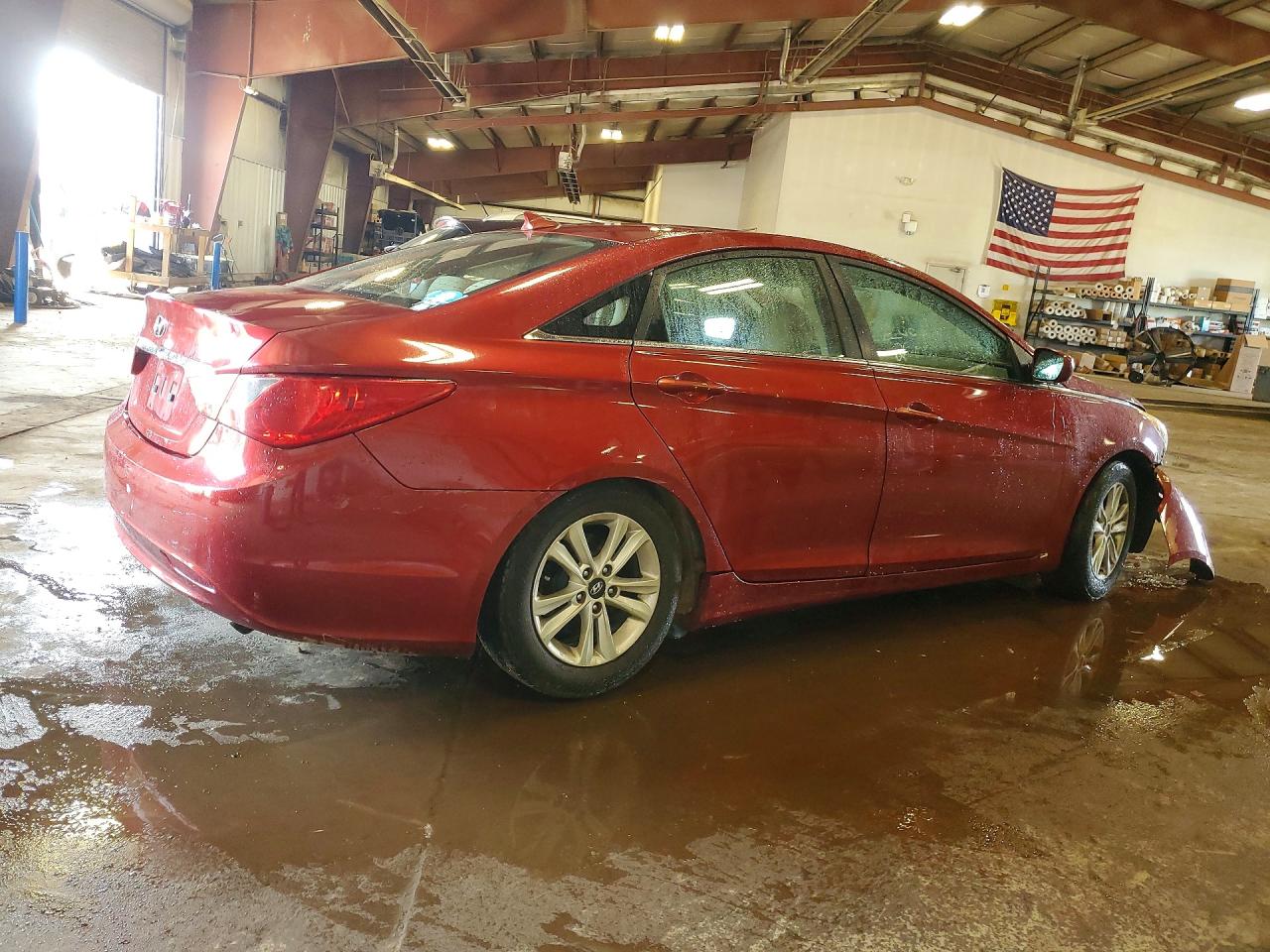 2013 Hyundai Sonata Gls Red vin: 5NPEB4AC7DH701482